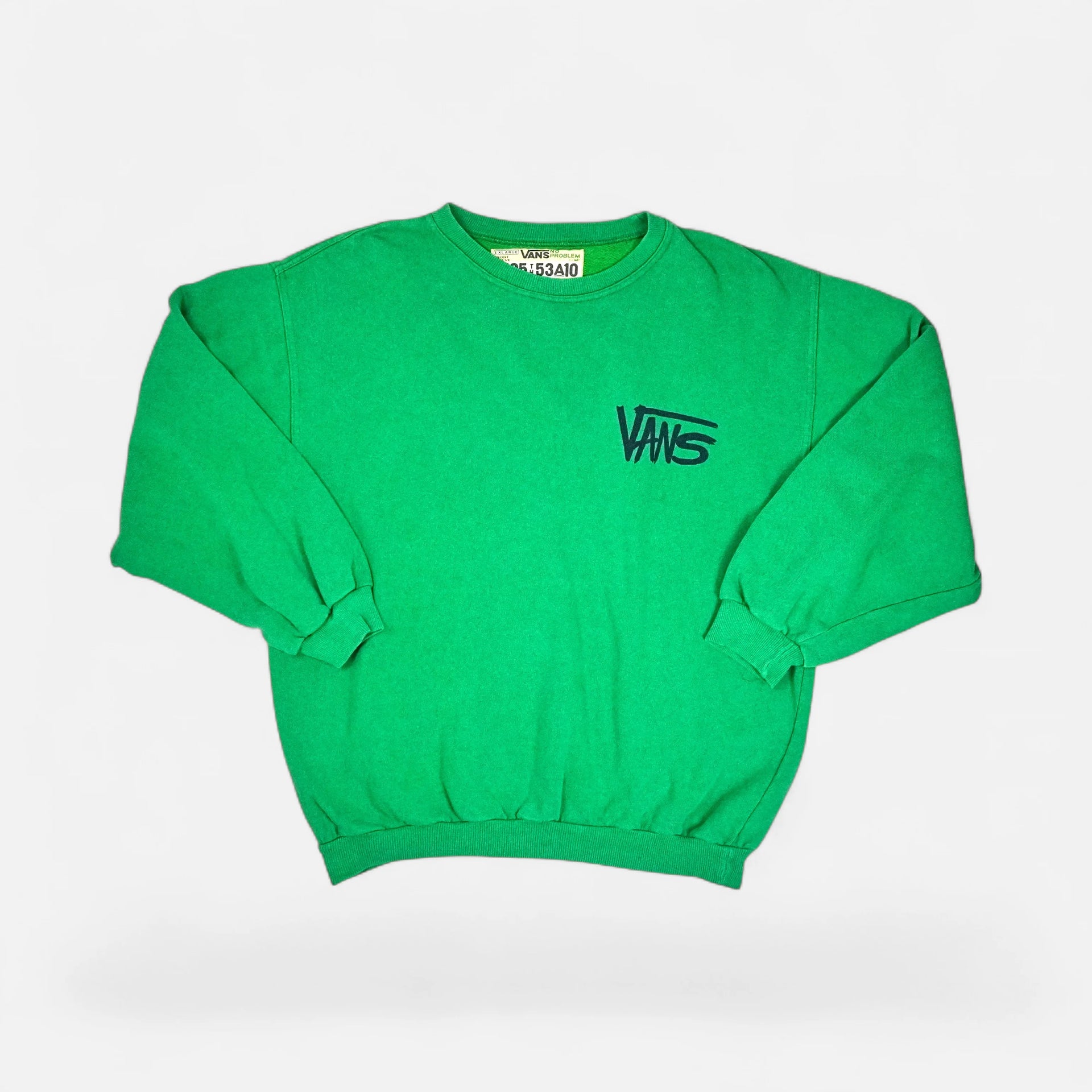 Vintage Vans Green Sweatshirt (XL) – SourcedBySab