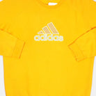 Vintage Adidas Yellow Sweatshirt (M)