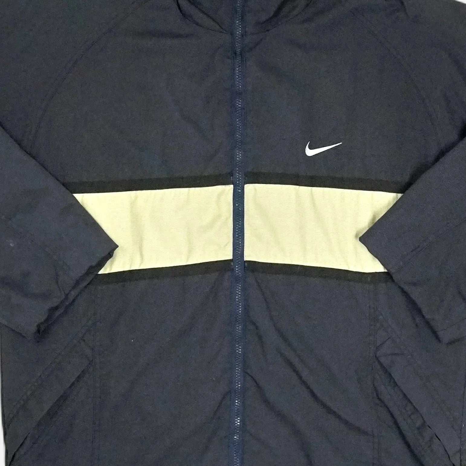 Vintage Nike Navy Trackjacket (XL)