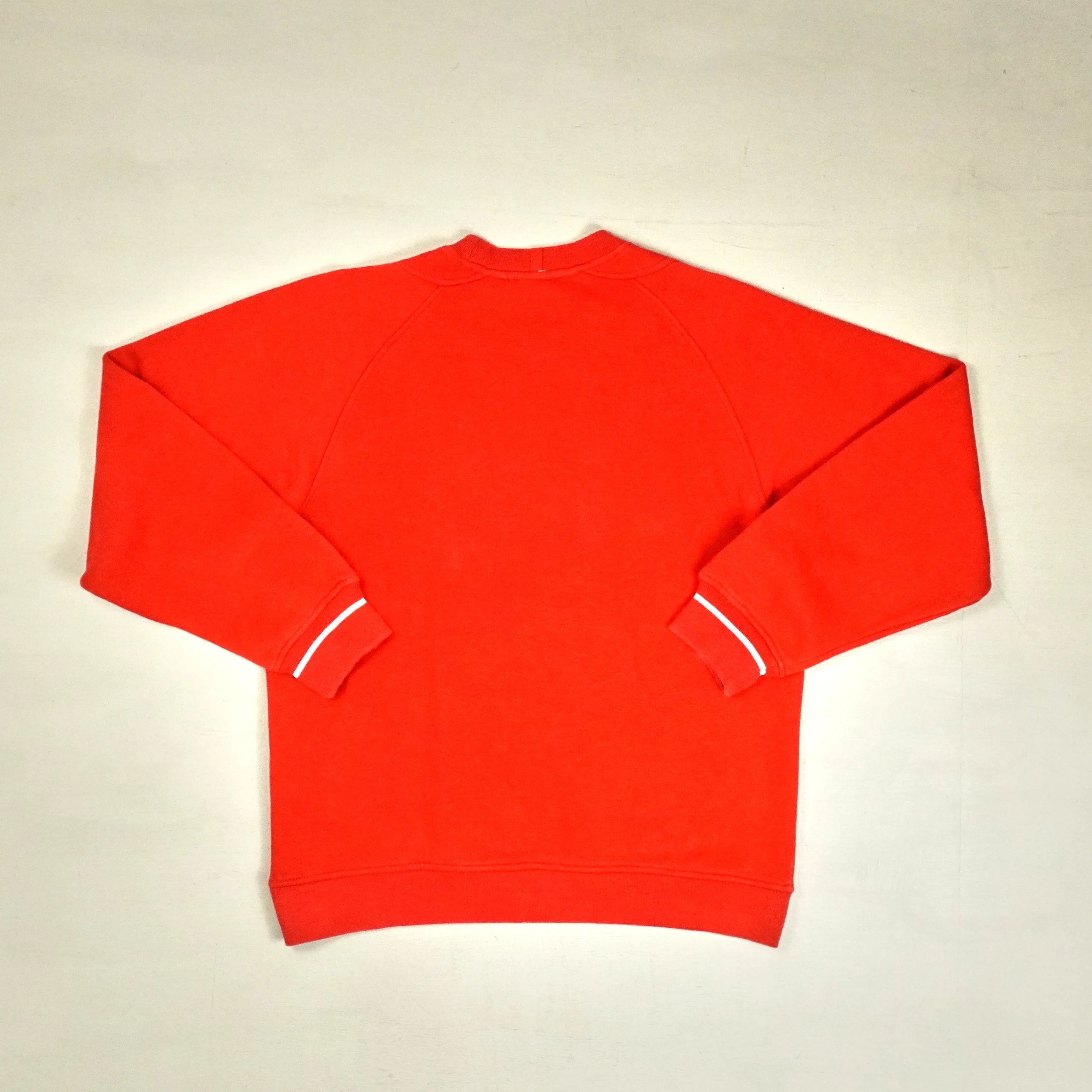 Vintage Adidas Red Sweatshirt (M)