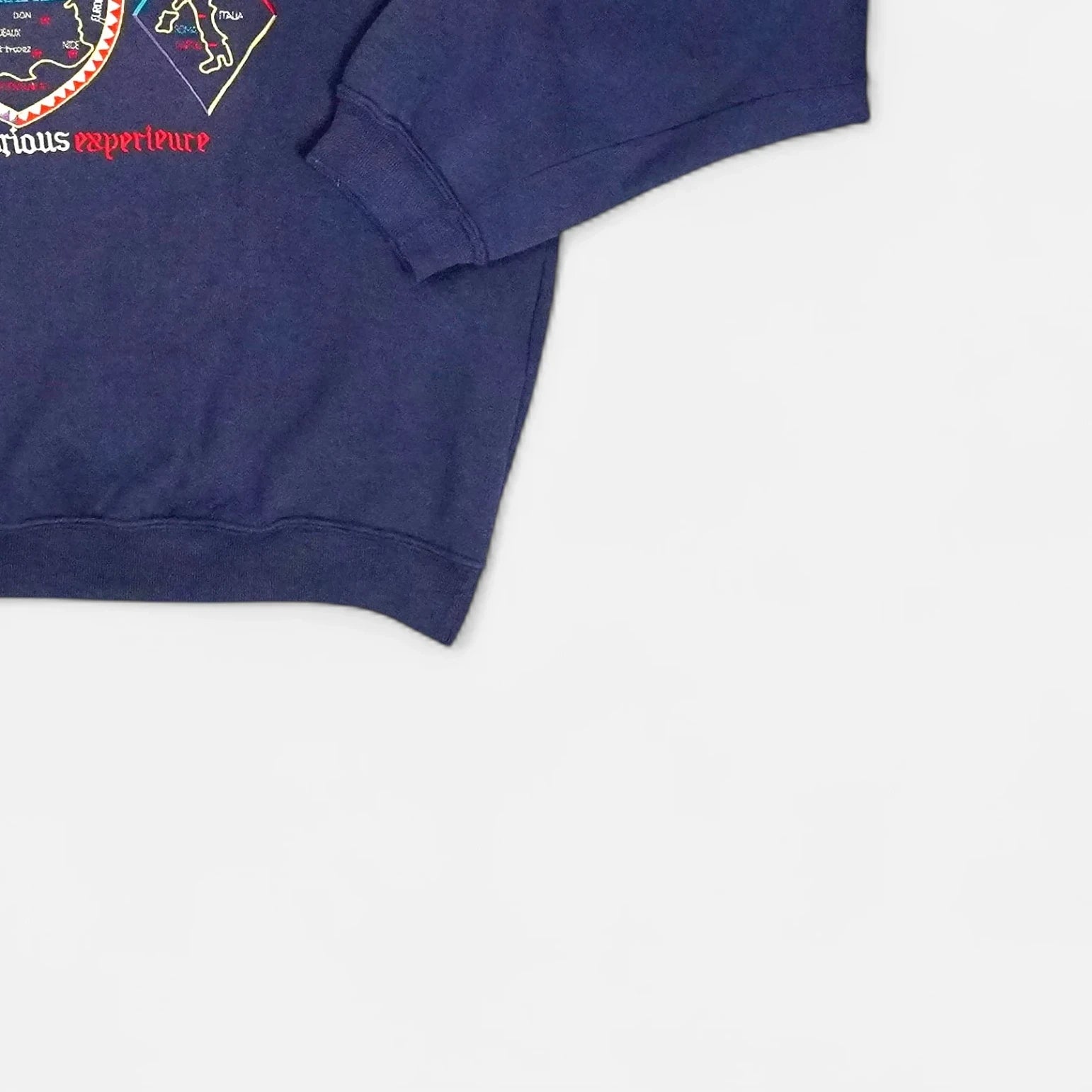 Vintage Naf Naf Navy Sweatshirt (S)