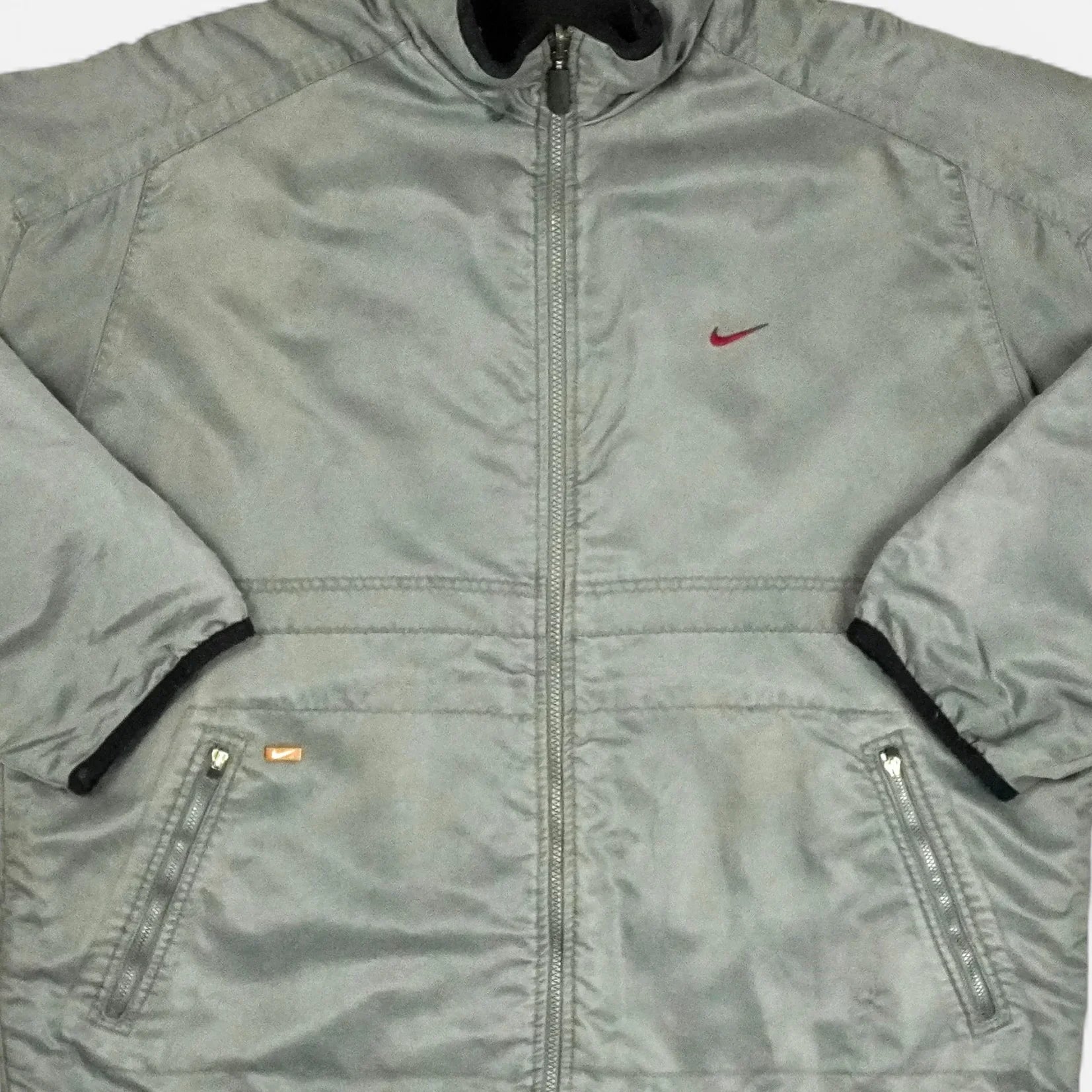 Vintage Nike Grey Reversible Jacket (XL)