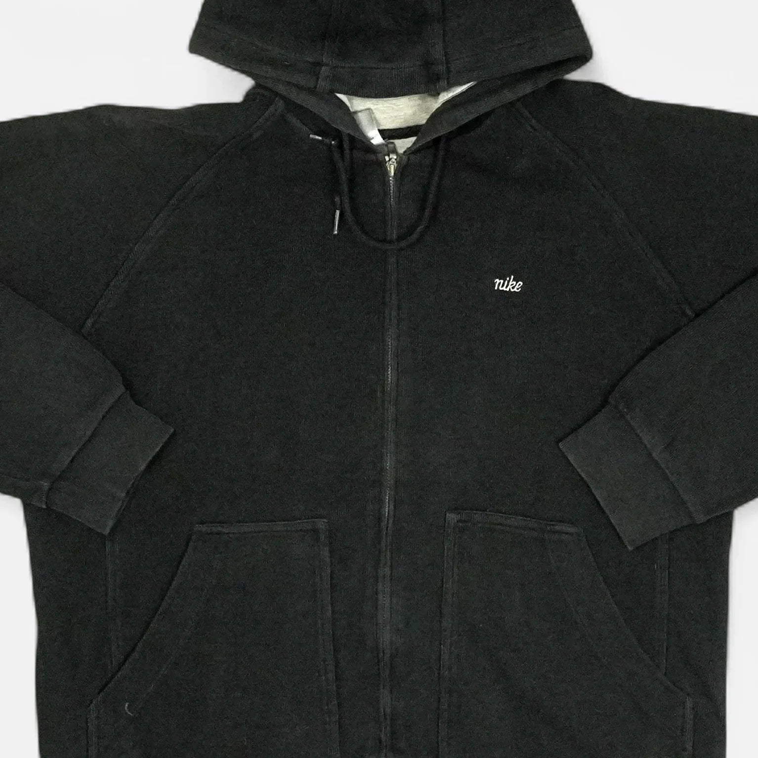 Vintage Nike Zip Up Hoodie Womans (XL)