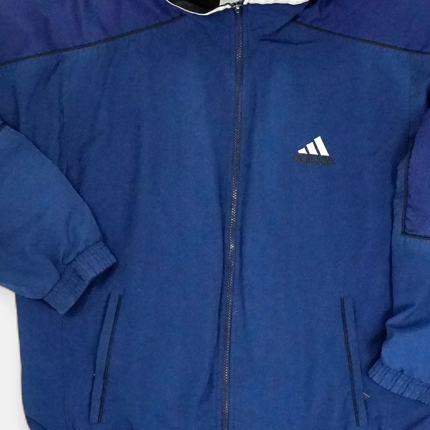 Vintage Adidas Blue Trackjacket (M)