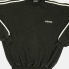 Vintage Adidas Black Sweatshirt (L)
