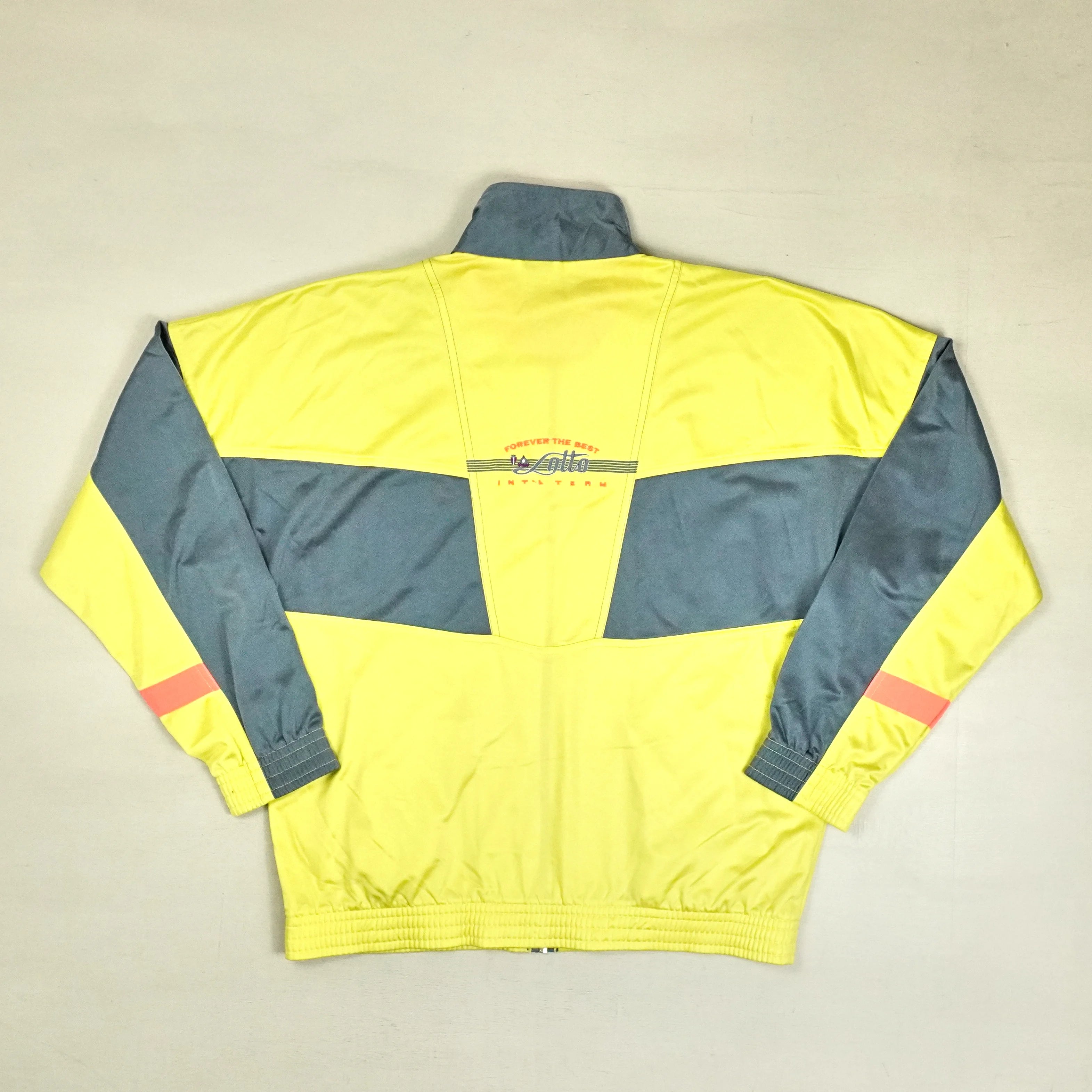 Vintage Lotto Yellow Trackjacket (L)