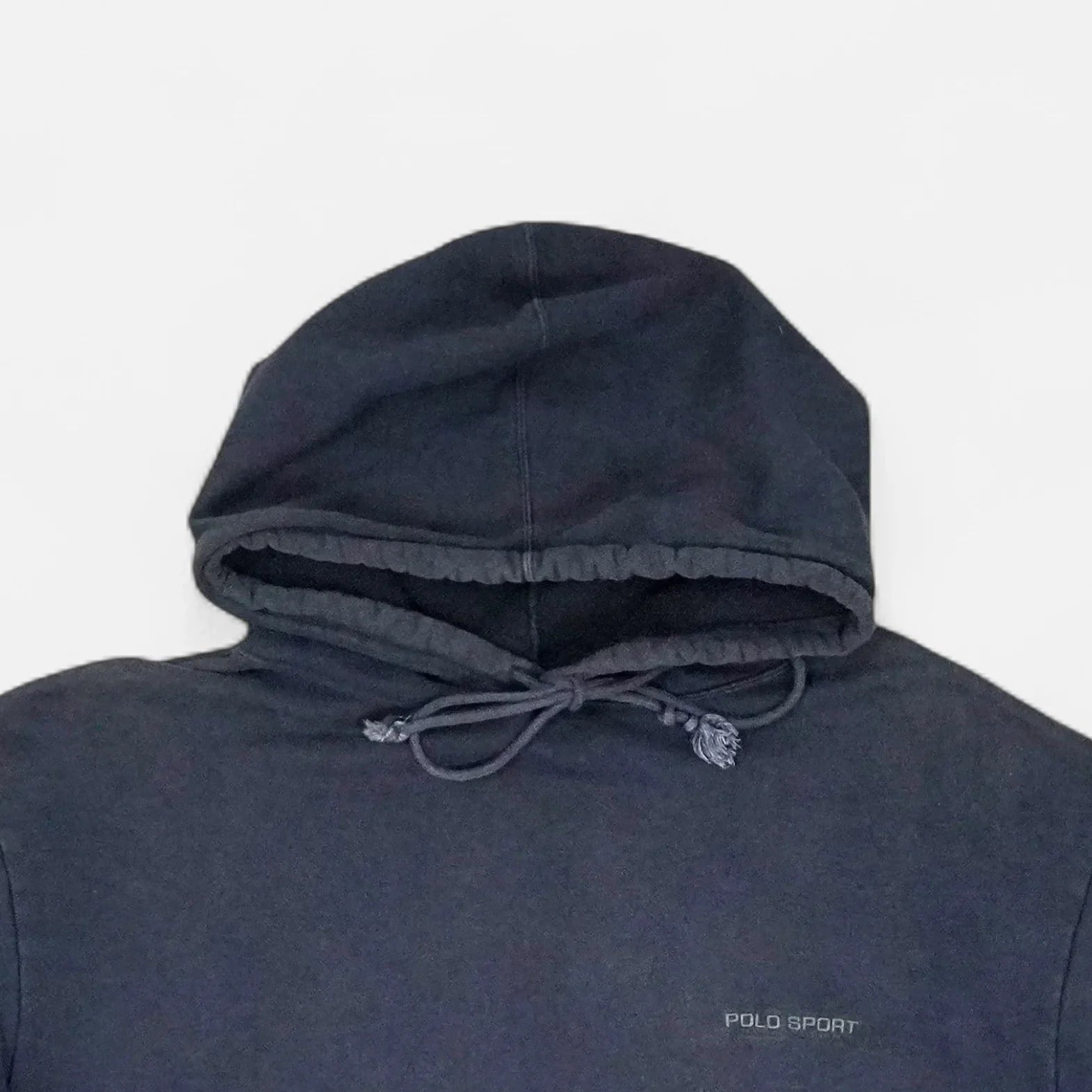 Vintage Ralph Lauren Navy Hoodie (L)