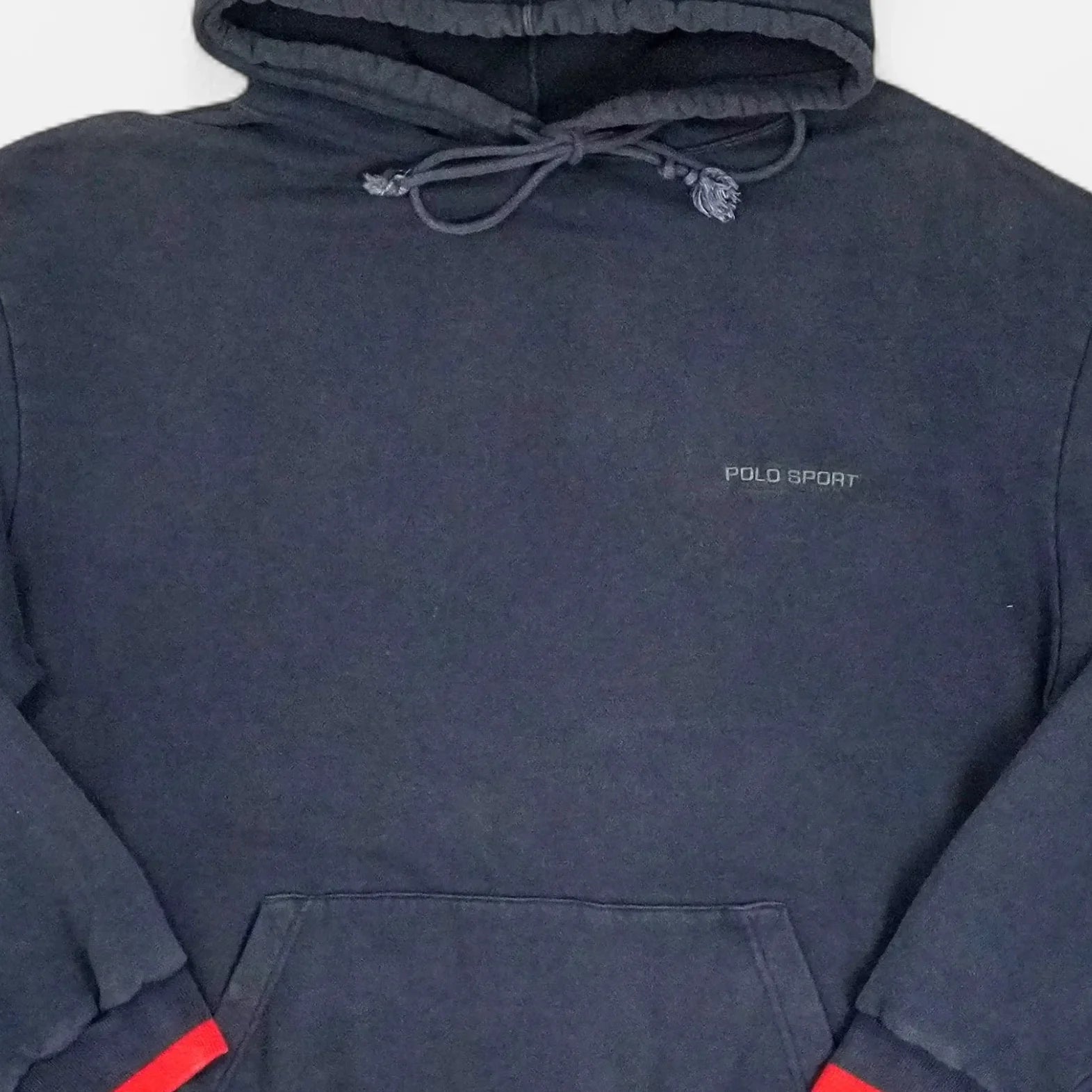 Vintage Ralph Lauren Navy Hoodie (L)