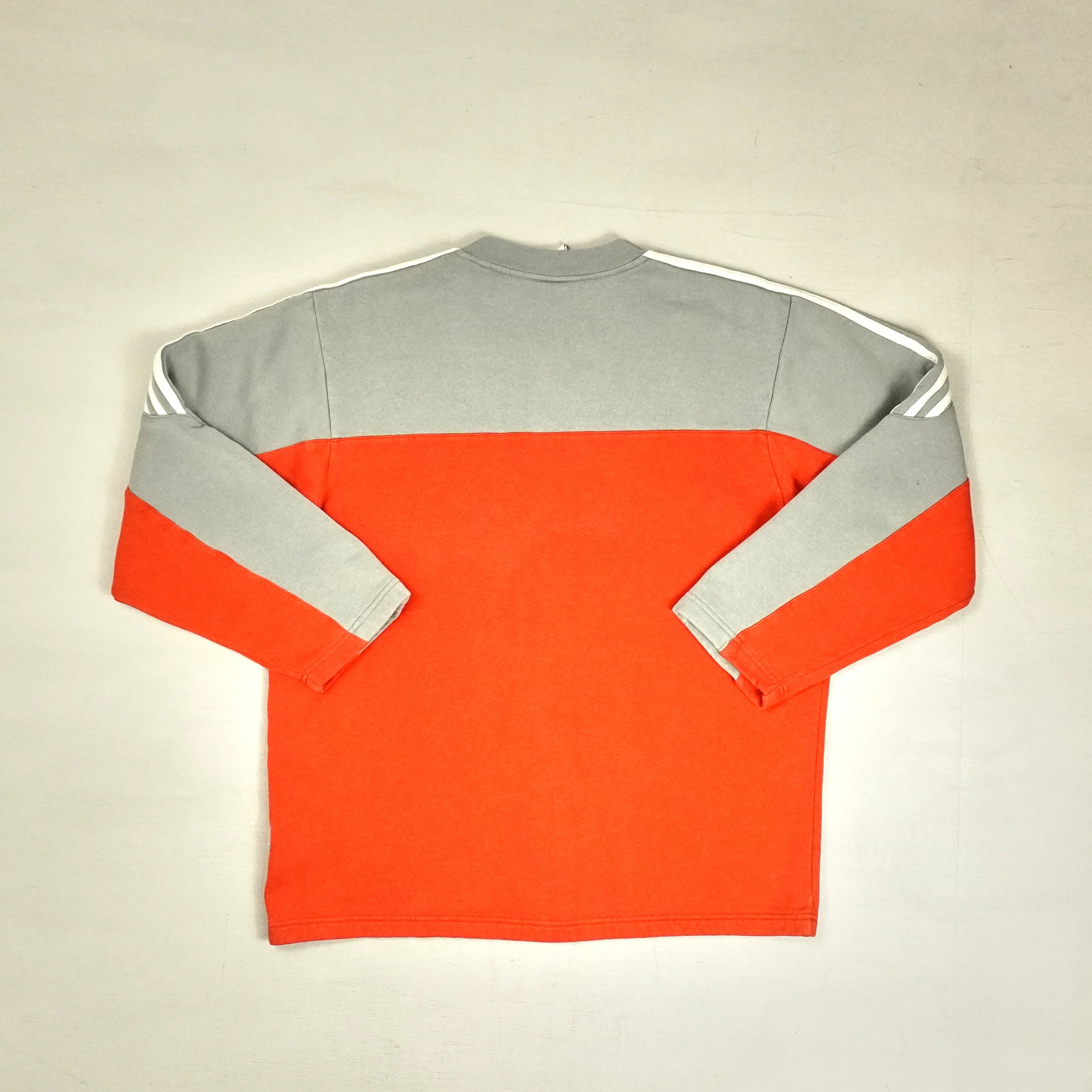 Vintage Adidas Orange Sweatshirt (M)