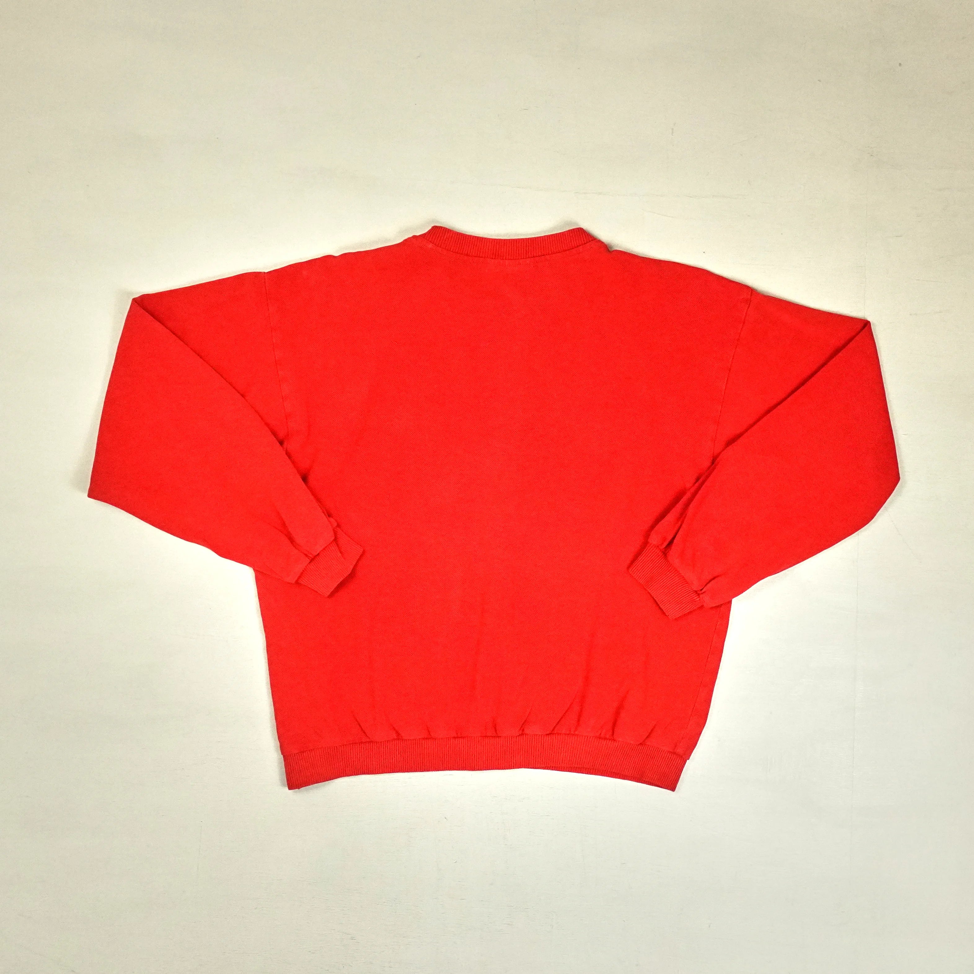 Vintage Lacoste Red Sweatshirt (S)