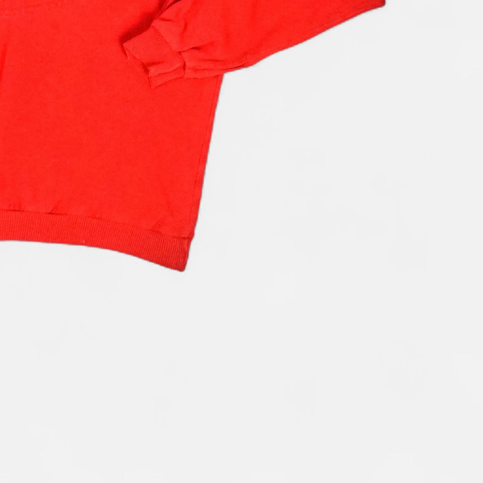 Vintage Lacoste Red Sweatshirt (S)