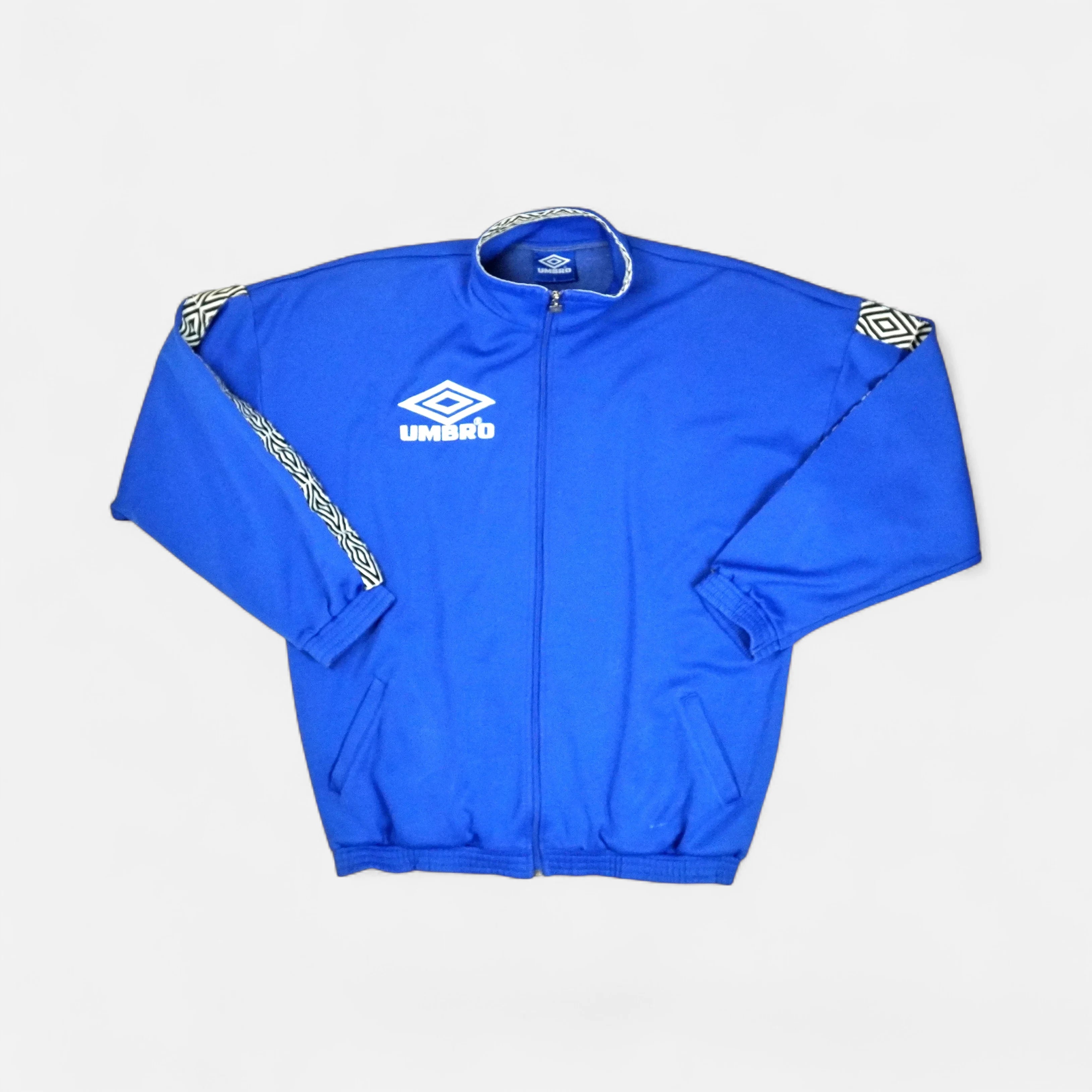 Vintage Umbro Blue Trackjacket (XL)