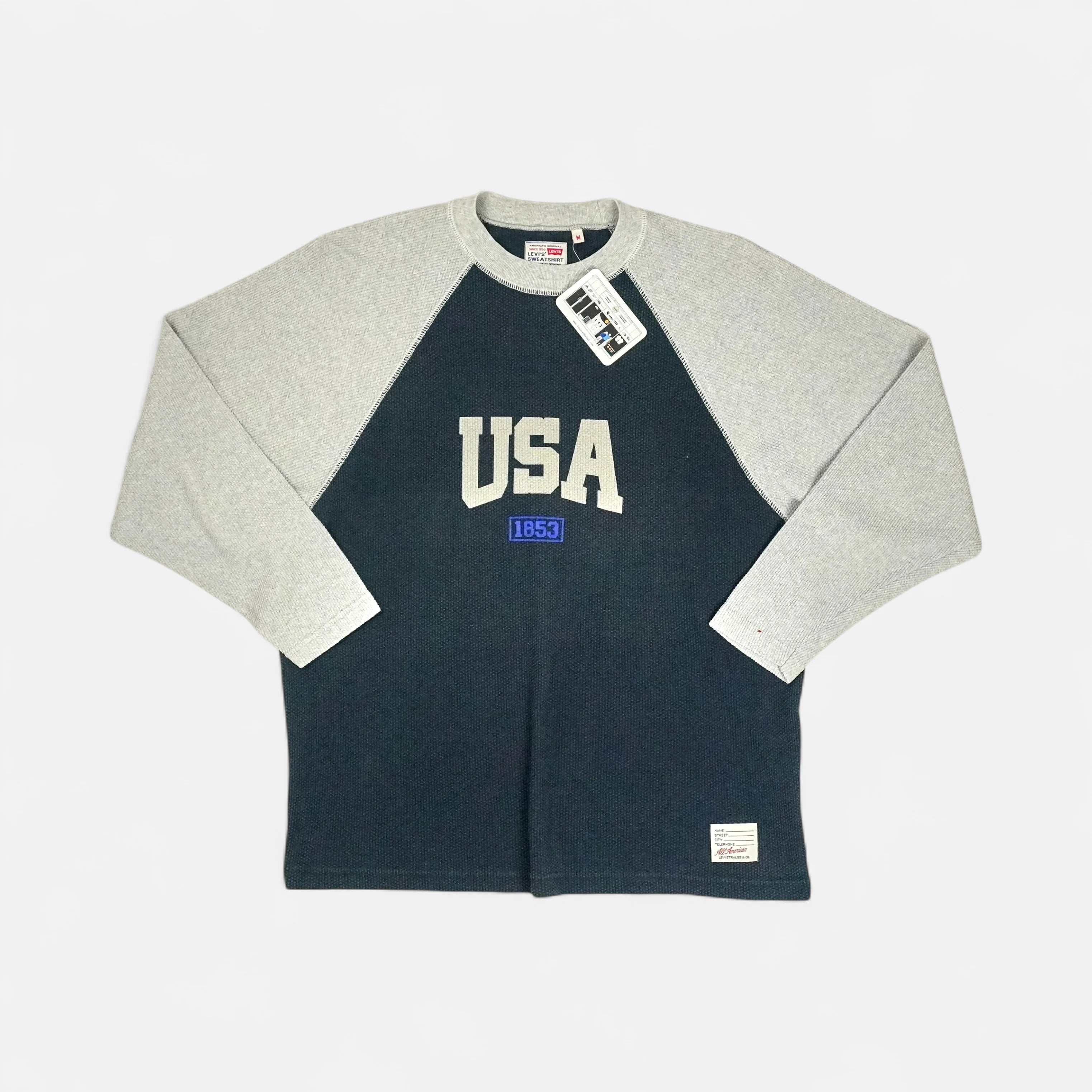 Vintage Levis Grey Sweatshirt (M)