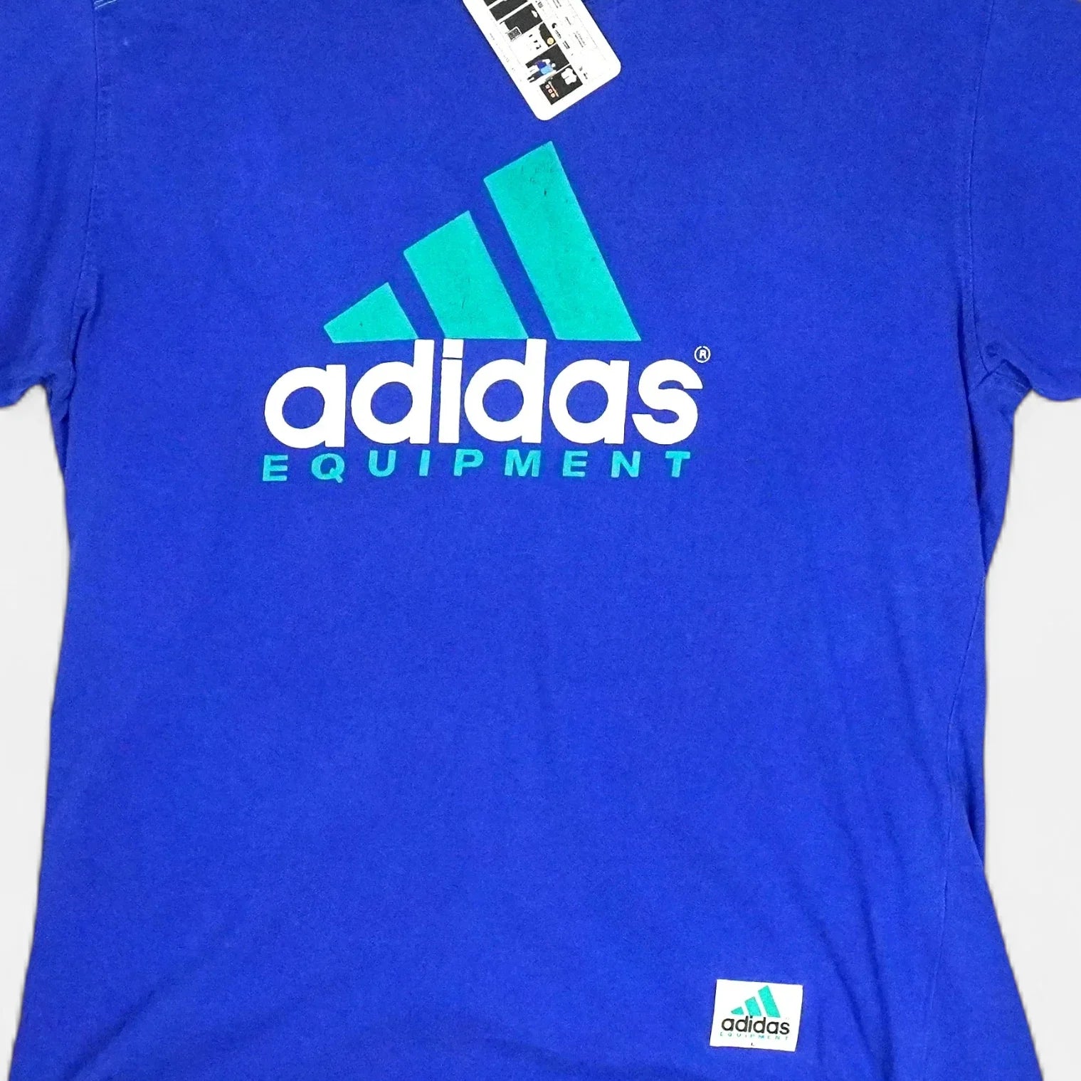Vintage Adidas Blue T-shirt (L)