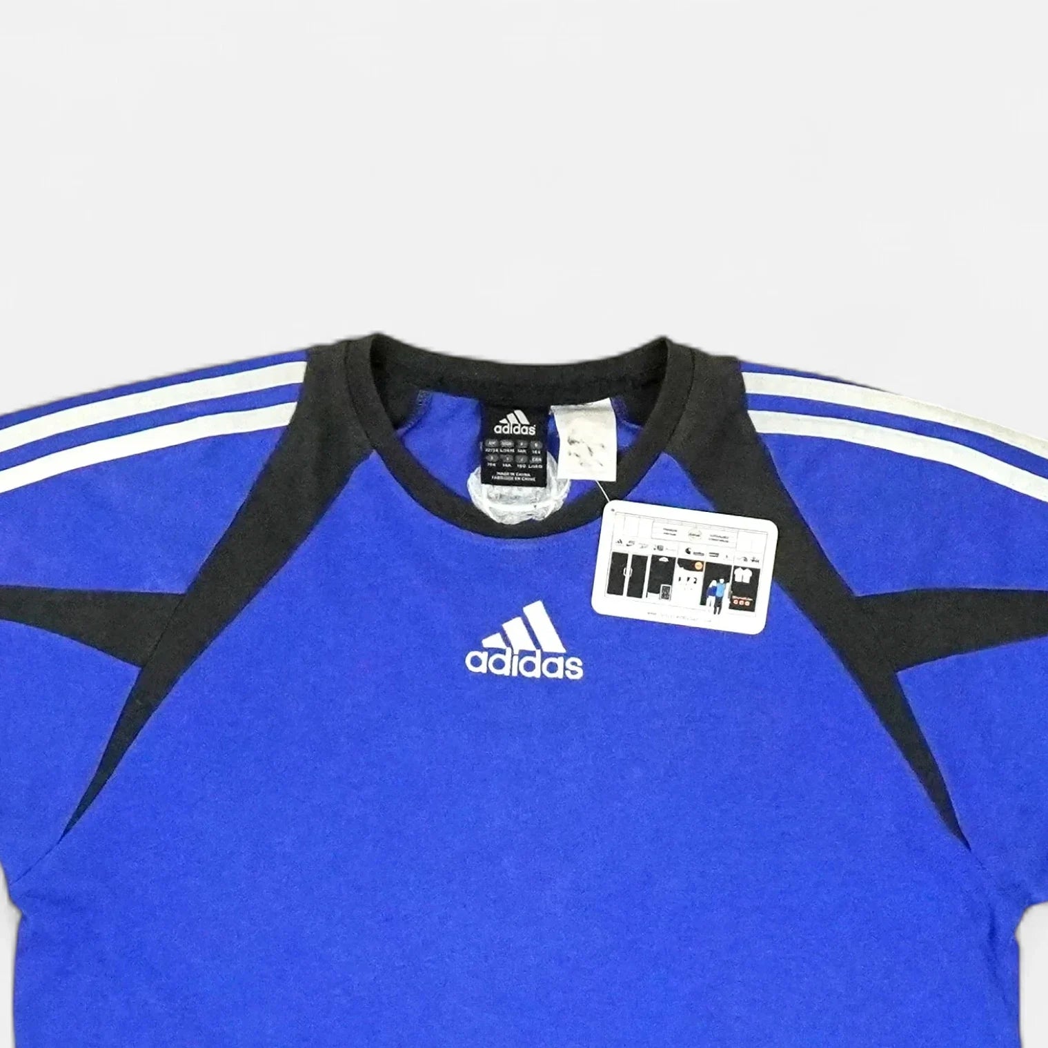 Vintage Adidas Blue T-shirt (S)