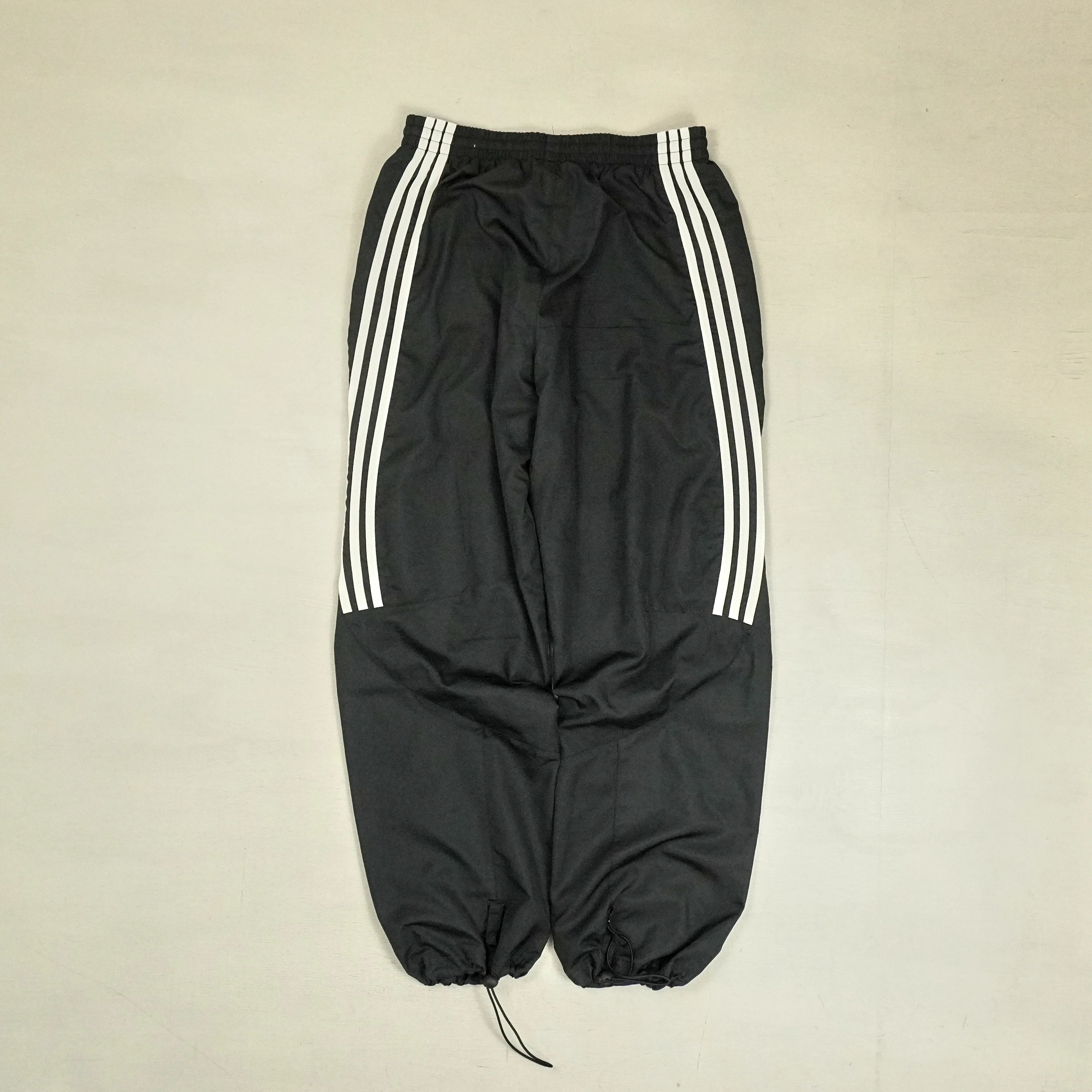 Vintage Adidas Black Trackpants (L)