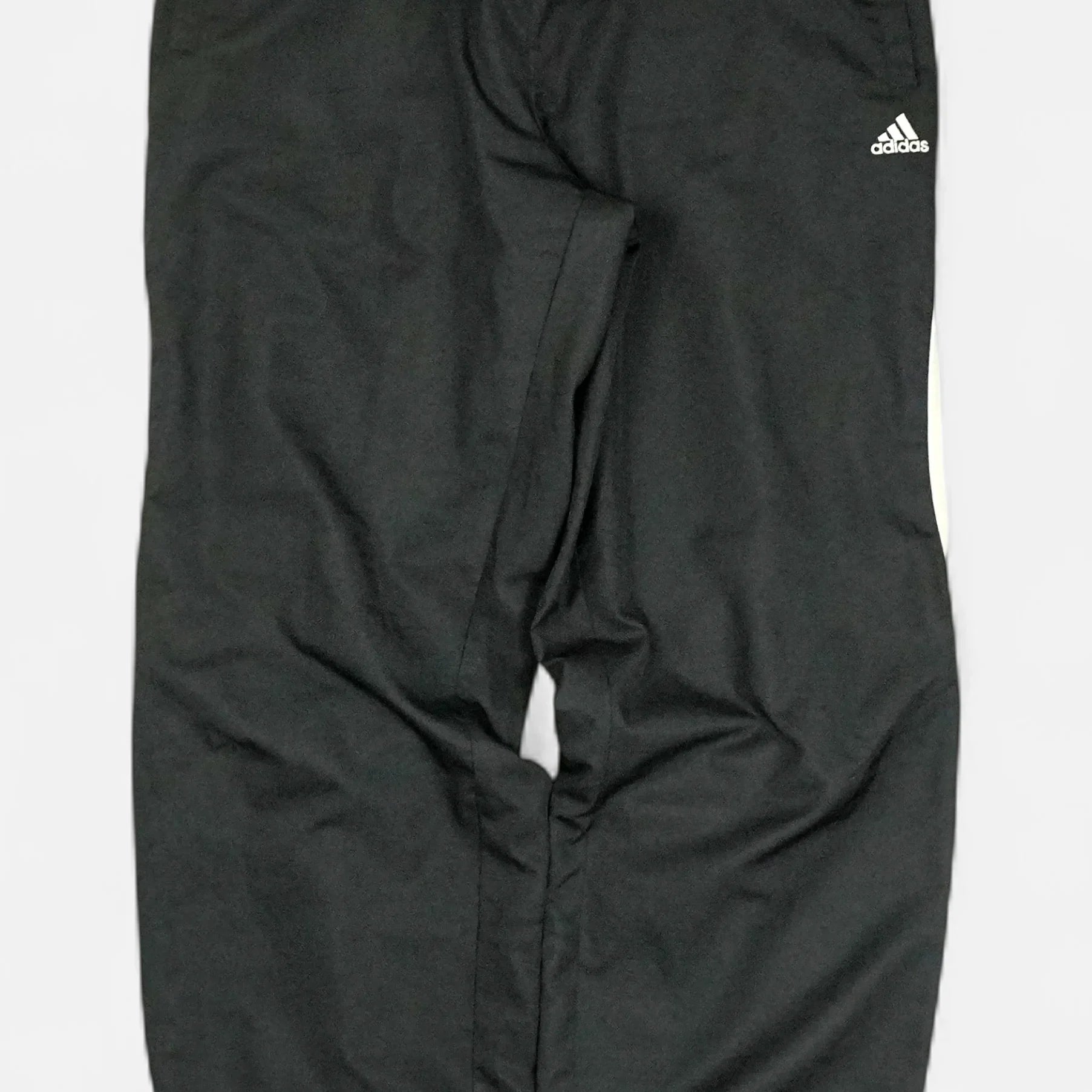 Vintage Adidas Black Trackpants (L)