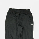 Vintage Adidas Black Trackpants (L)