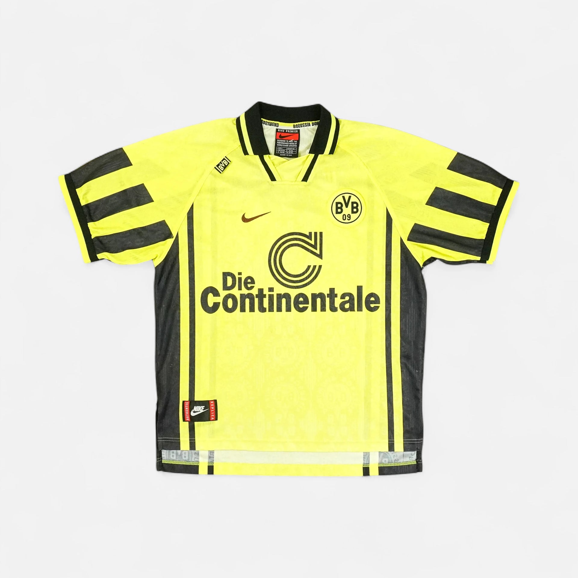 Borussia Dortmund 1996-1997 Nike Home Jersey (L) – SourcedBySab