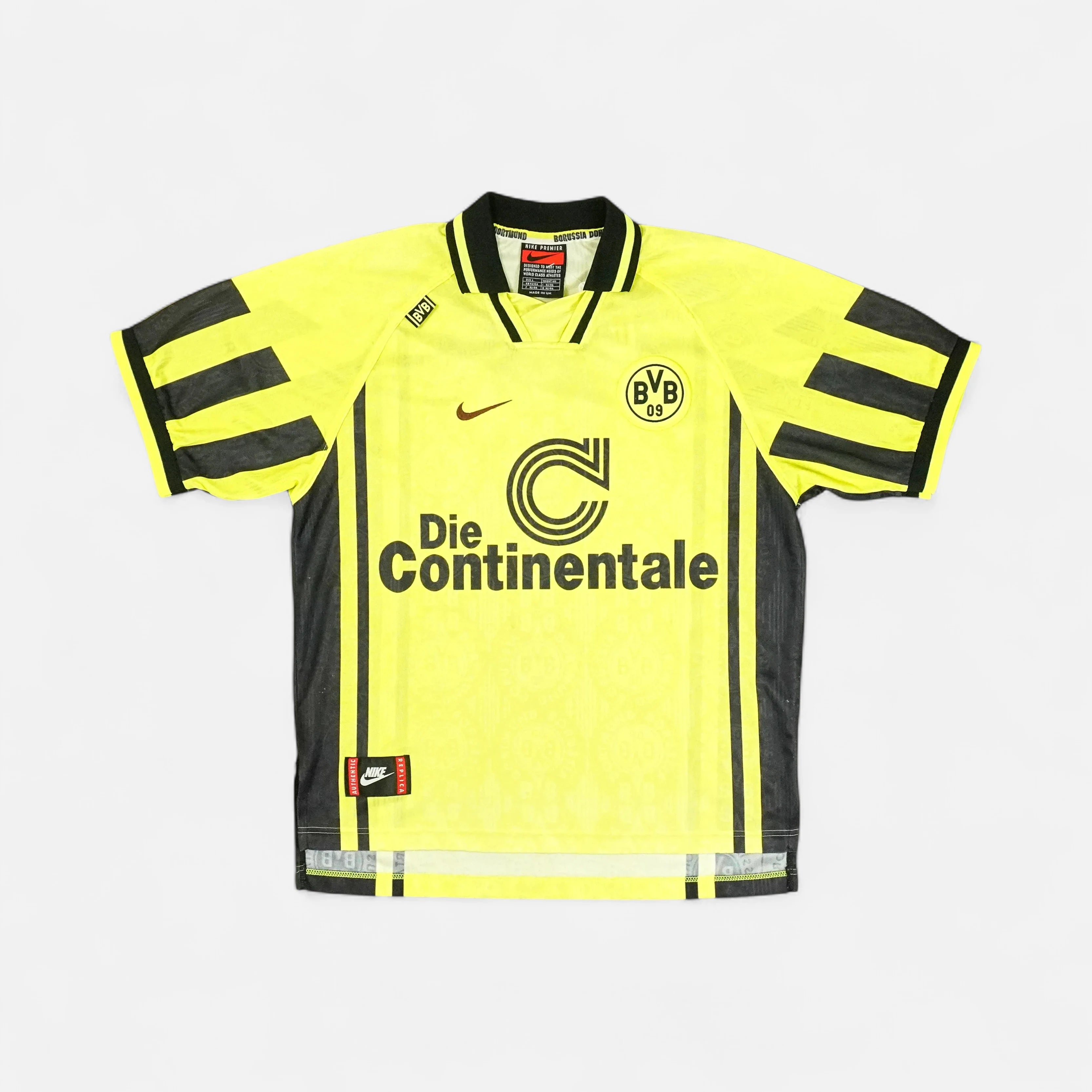 Borussia Dortmund 1996-1997 Nike Home Jersey (L)