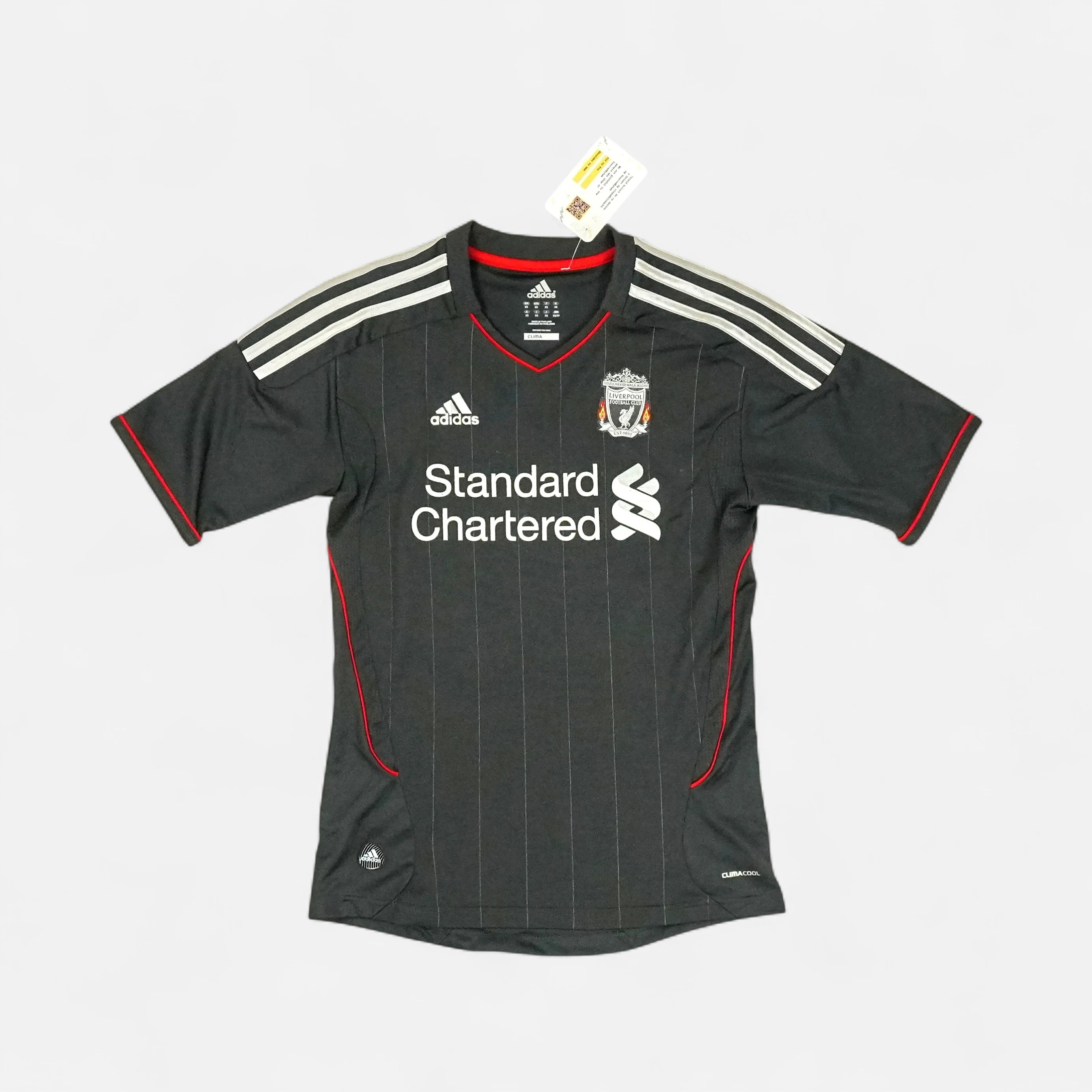 Liverpool Kuyt 2010-2011 Adidas Away Jersey (XS)