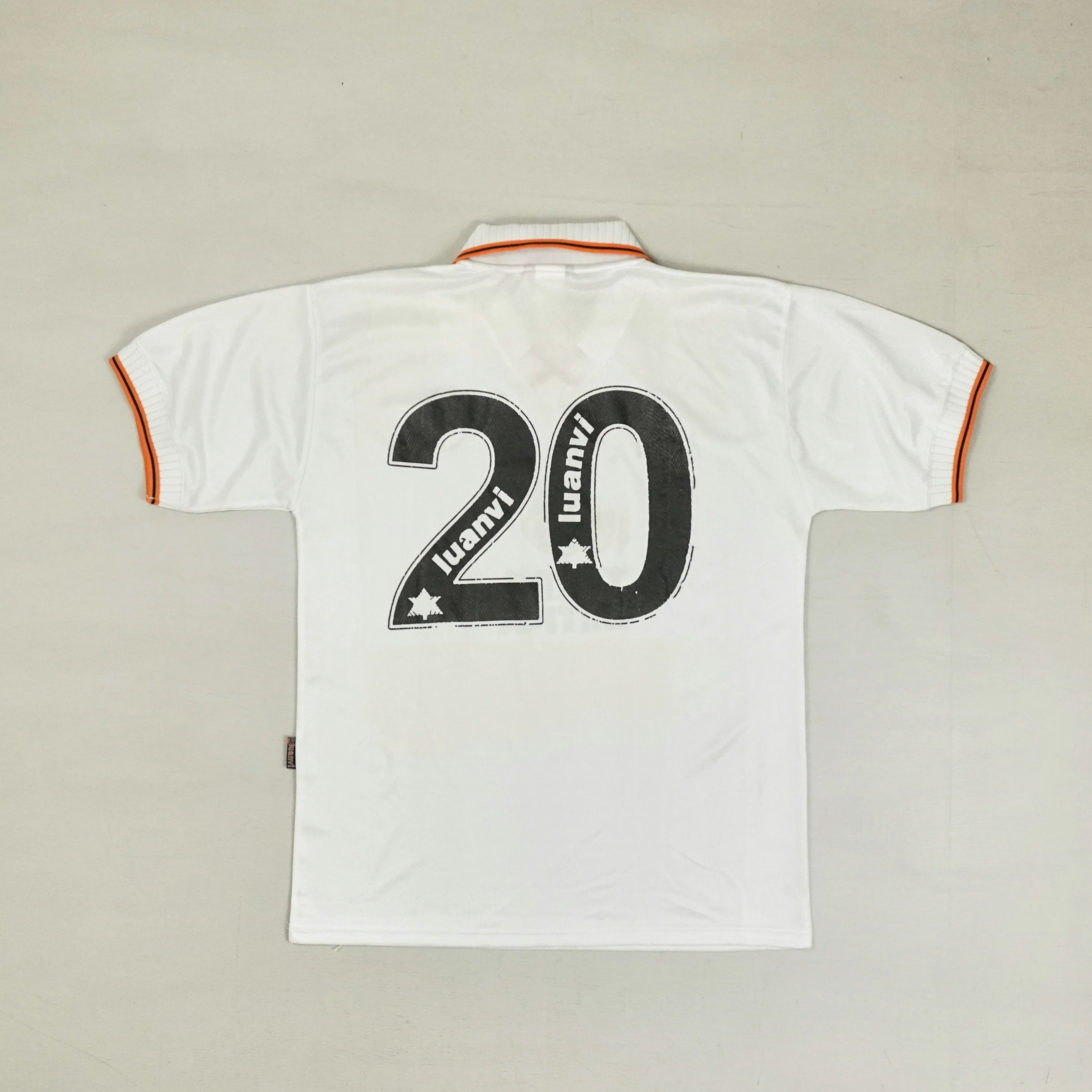 Luanvi Home Valencia バレンシア Shirt 0 ヴィンテージユニフォーム 