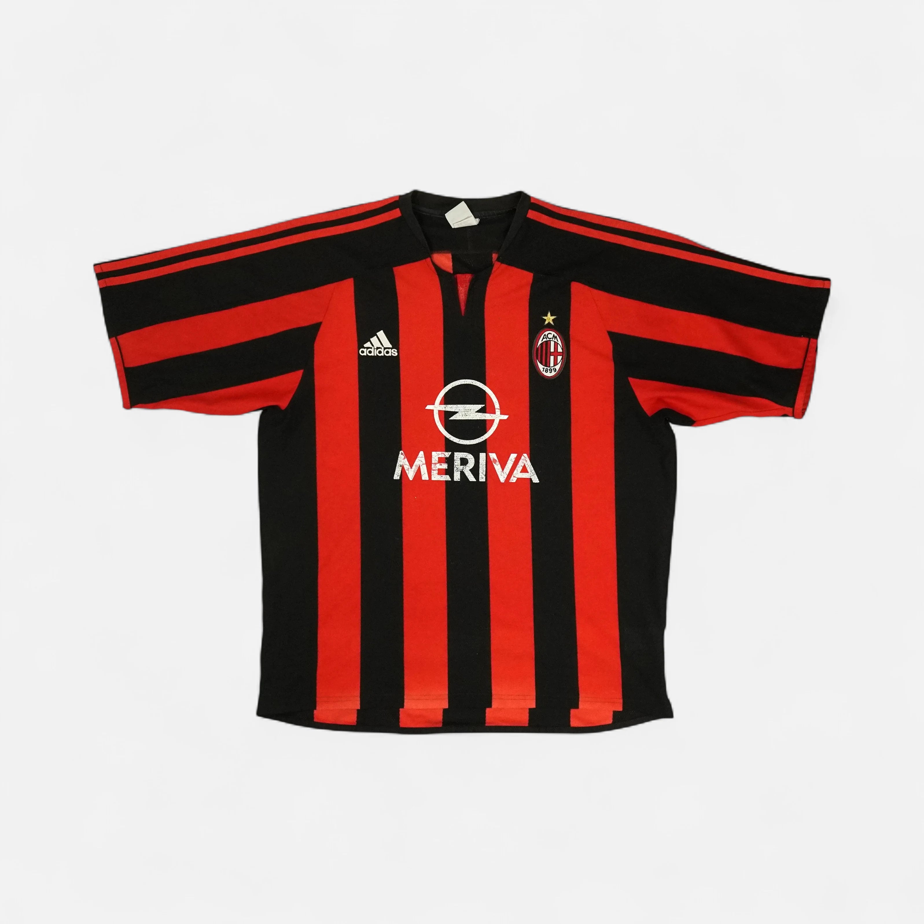 Ac Milan 2003-2004 Adidas Home Jersey (L)
