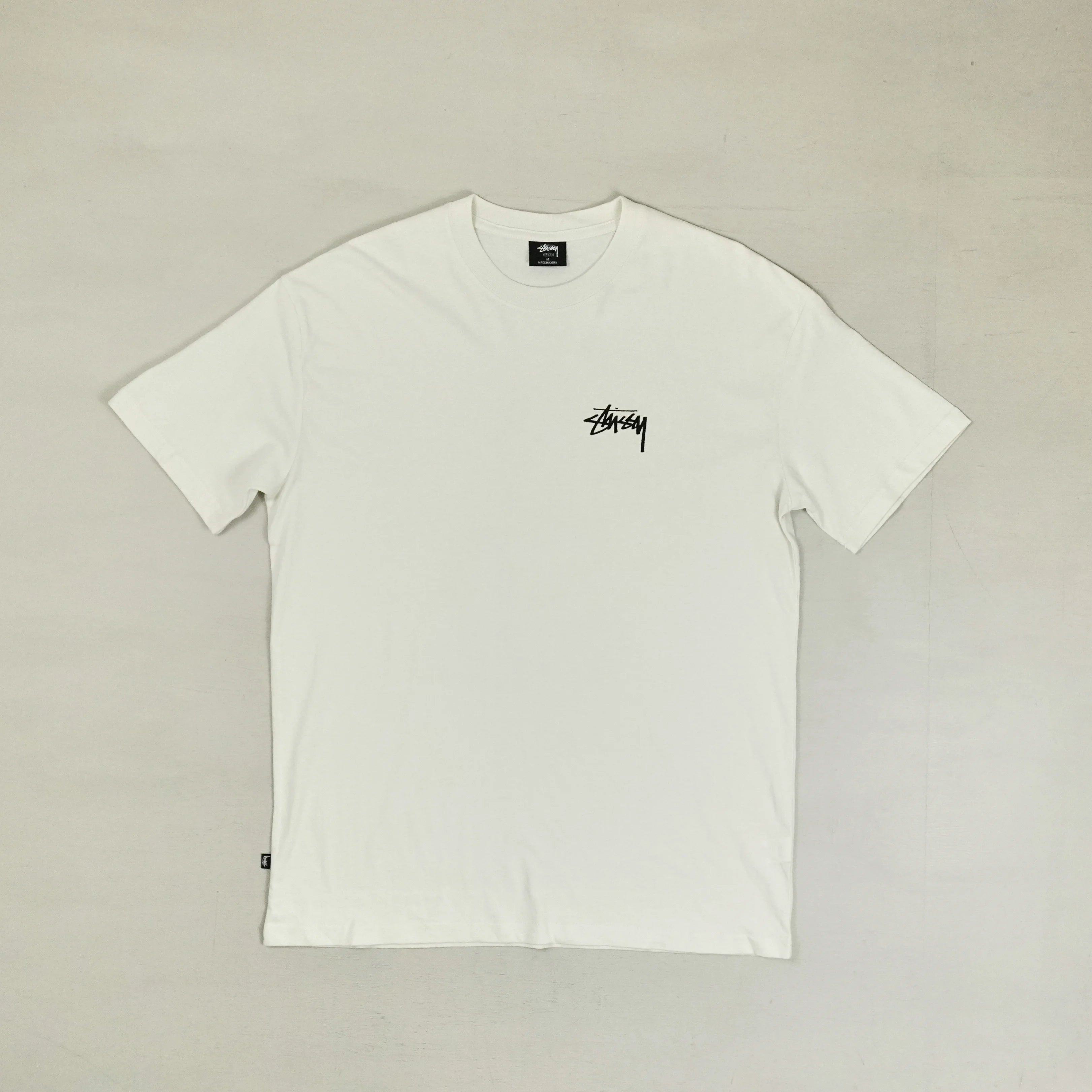 Stussy Light Cream House Of Cards T-shirt