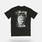 Stussy Dark Grey Cities Back Graphic T-shirt