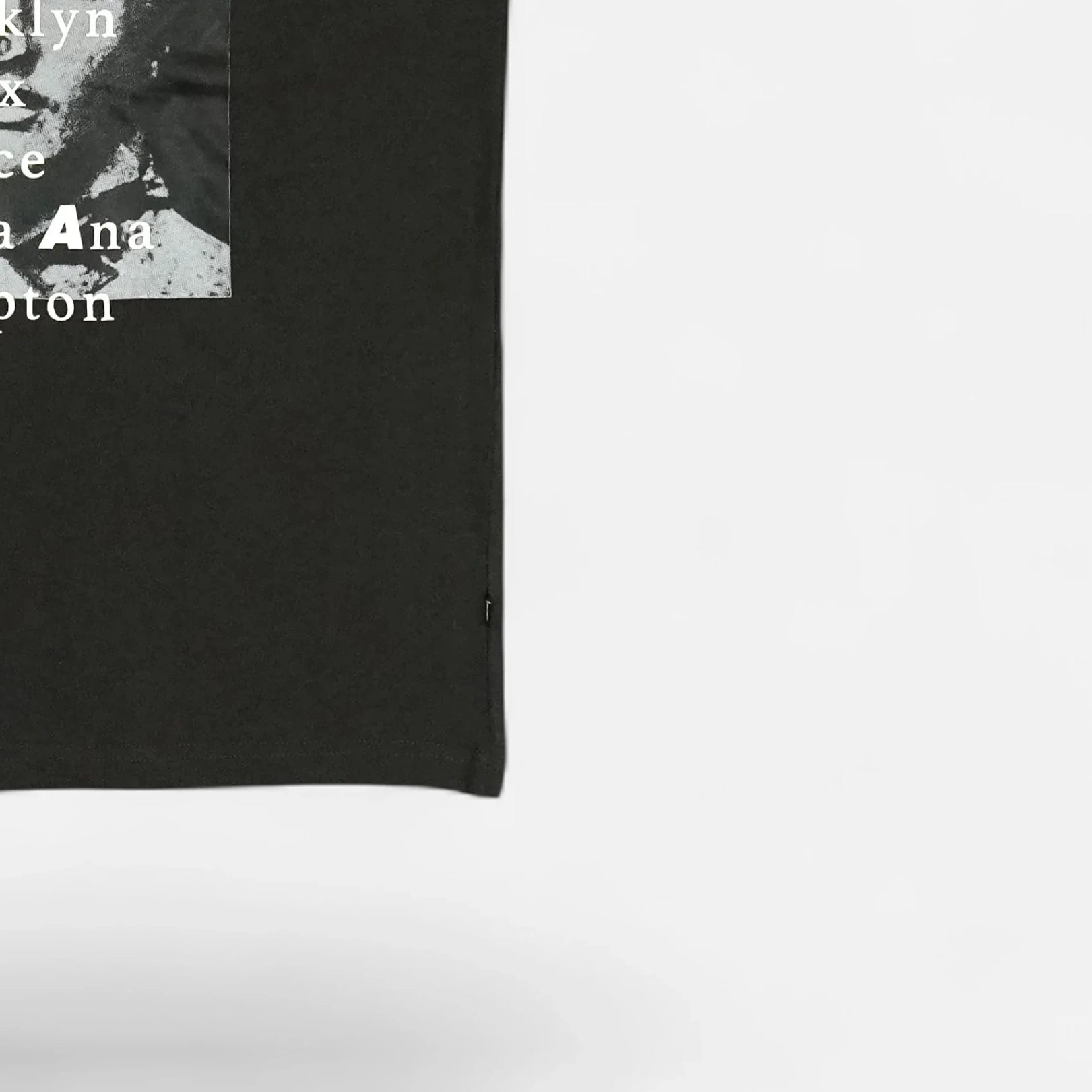 Stussy Dark Grey Cities Back Graphic T-shirt