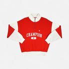 Vintage Champion Red Quarter Zip (XL)