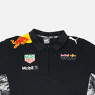 Vintage Puma Black Red Bull Polo Shirt (L)