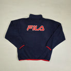 Vintage Fila Navy Pullover Fleece (XL)