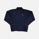 Vintage Fila Navy Pullover Fleece (XL)