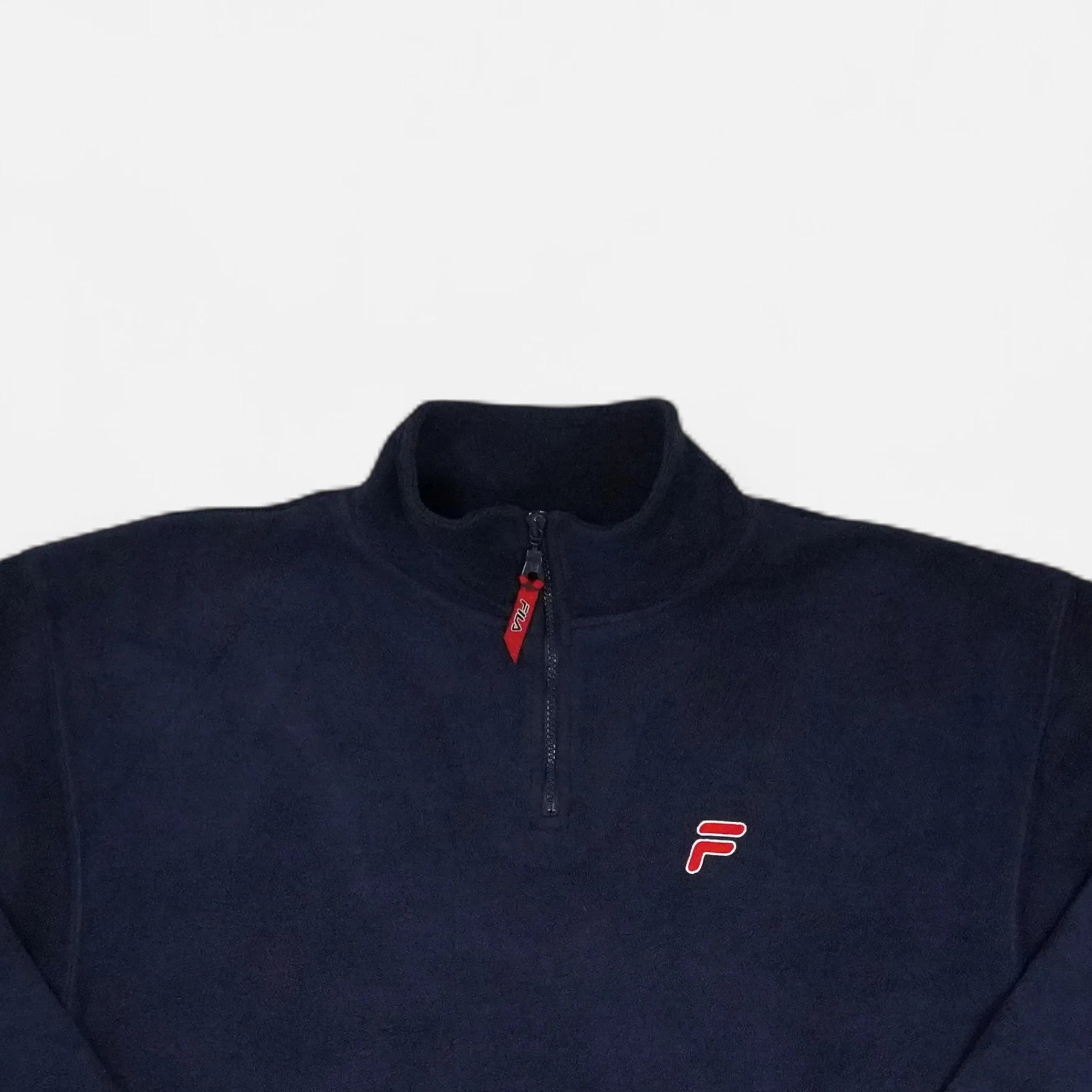 Vintage Fila Navy Pullover Fleece (XL)