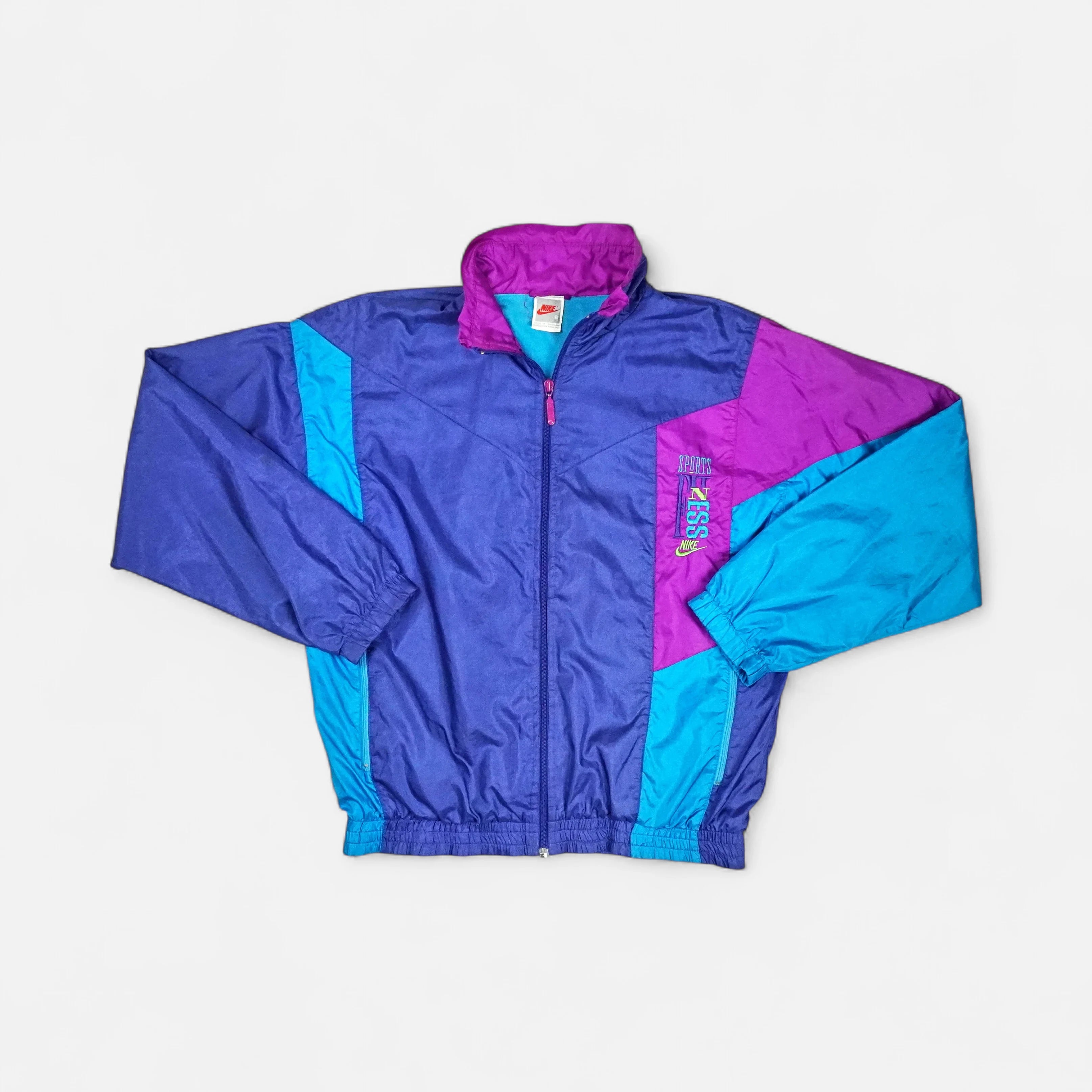 Vintage Nike Purple Windbreaker Jacket (M)