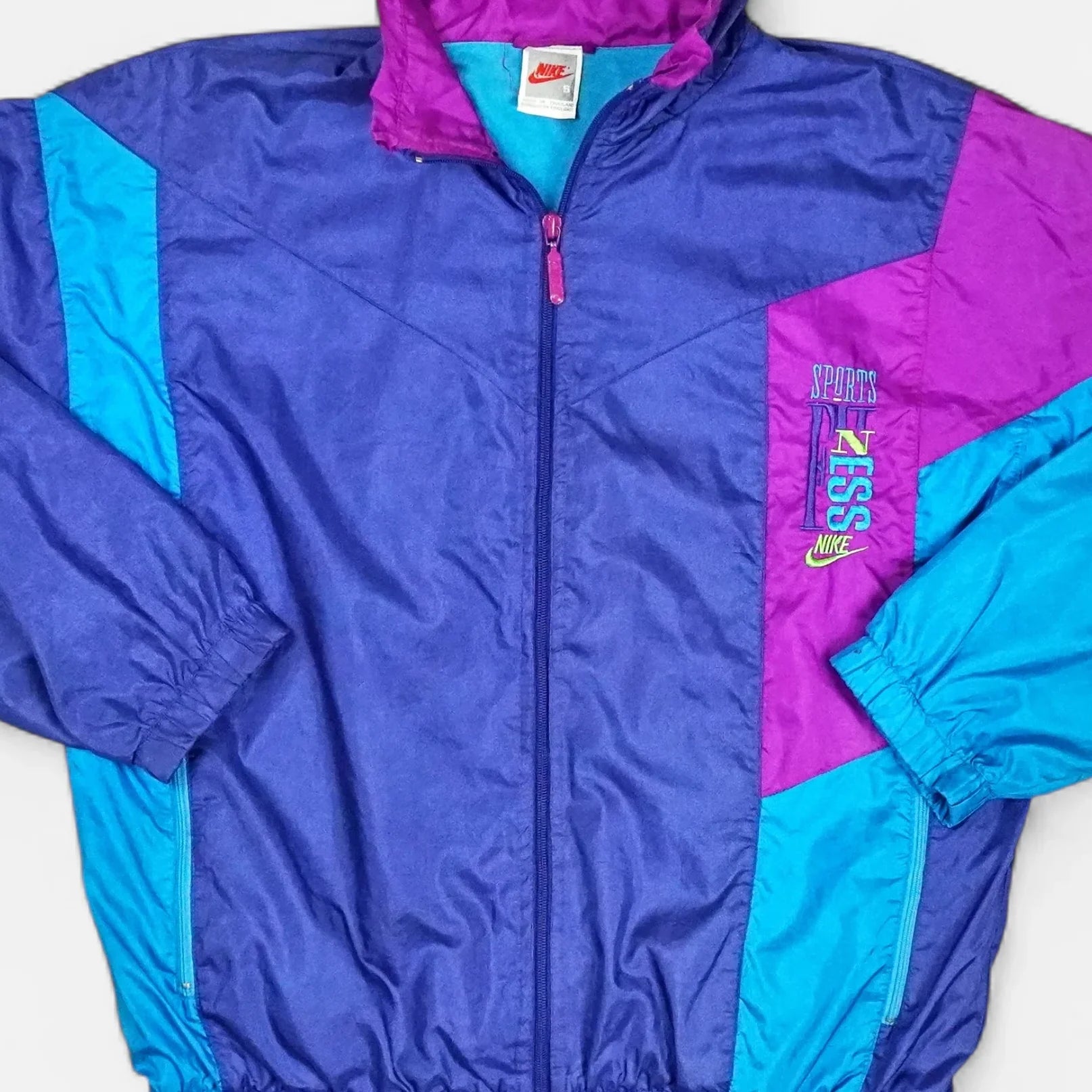 Vintage Nike Purple Windbreaker Jacket (M)