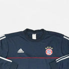 Vintage Adidas Navy Bayern Munich Sweatshirt (S)