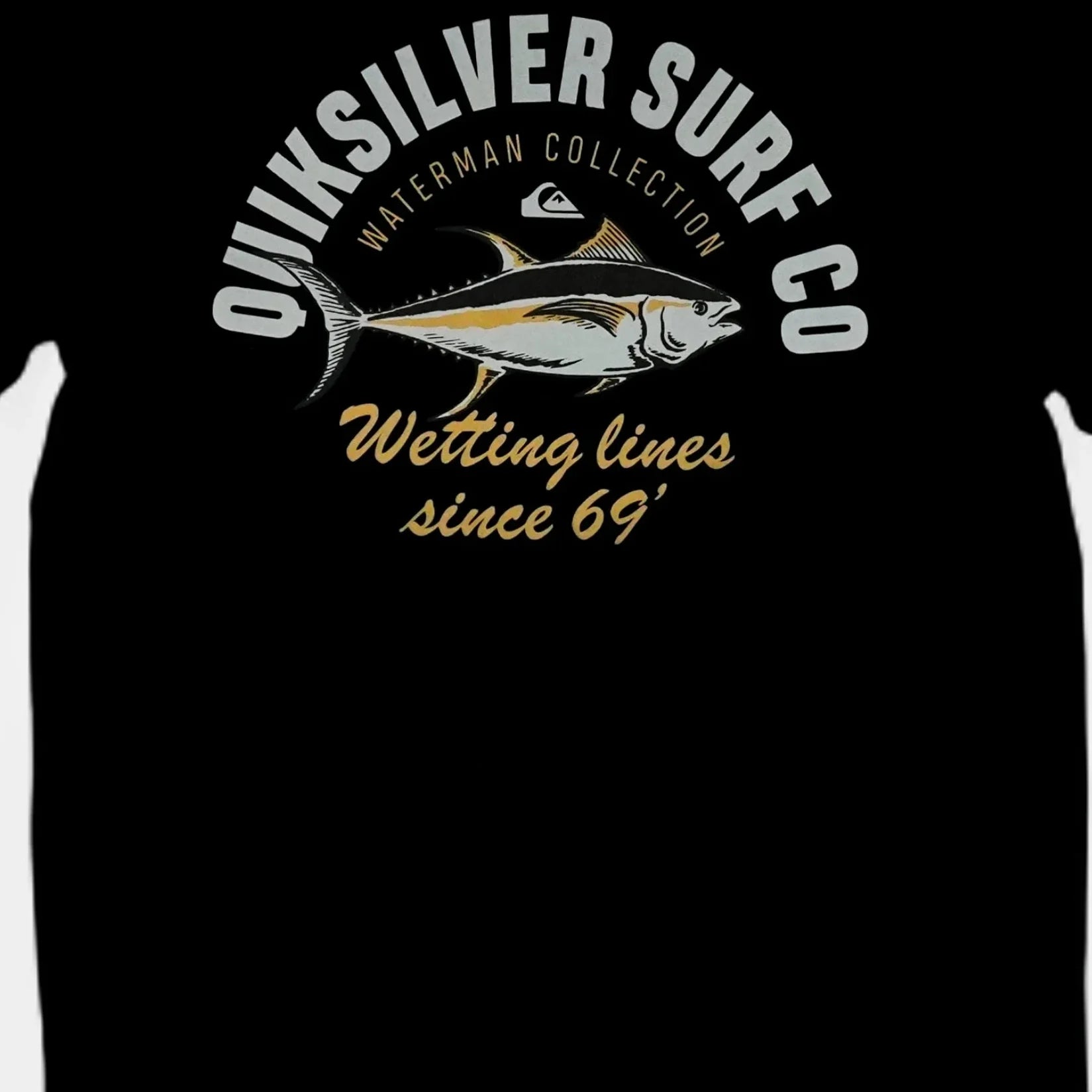 Vintage Quiksilver Black T-shirt (S)