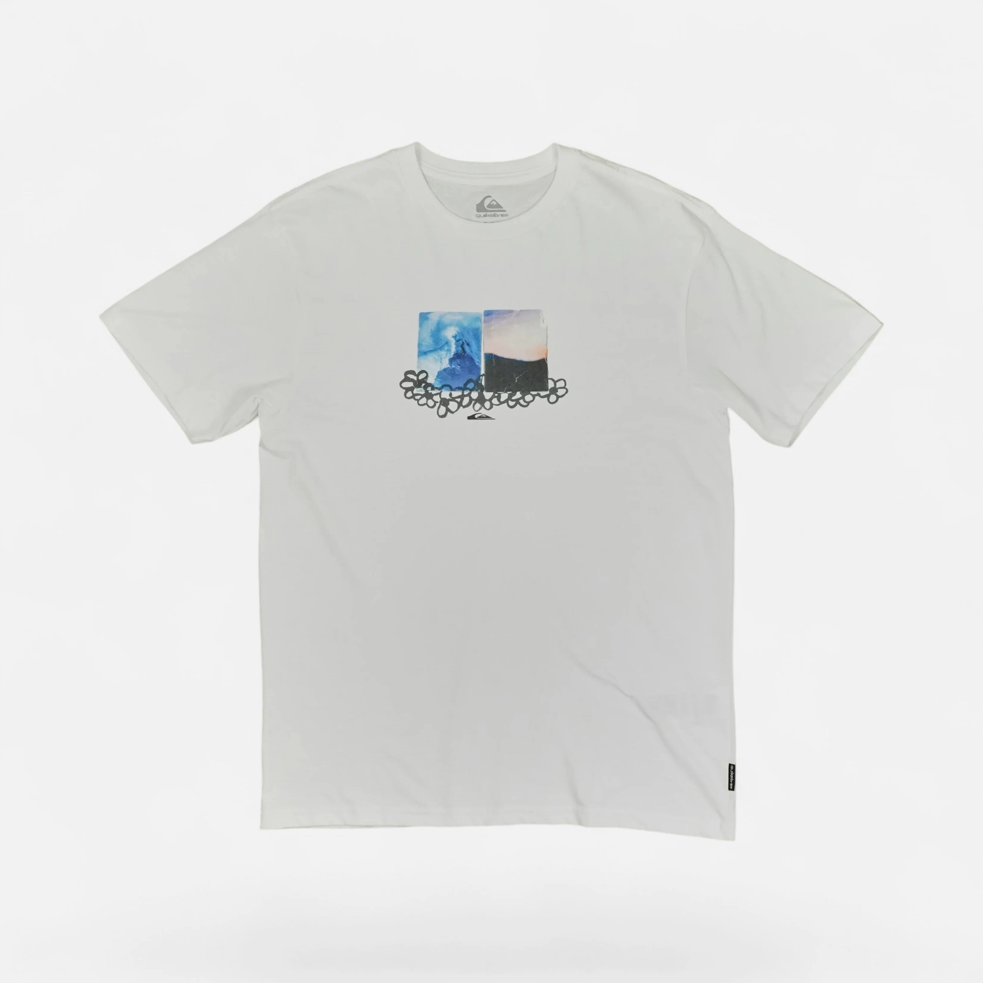 Vintage Quiksilver White T-shirt (M)
