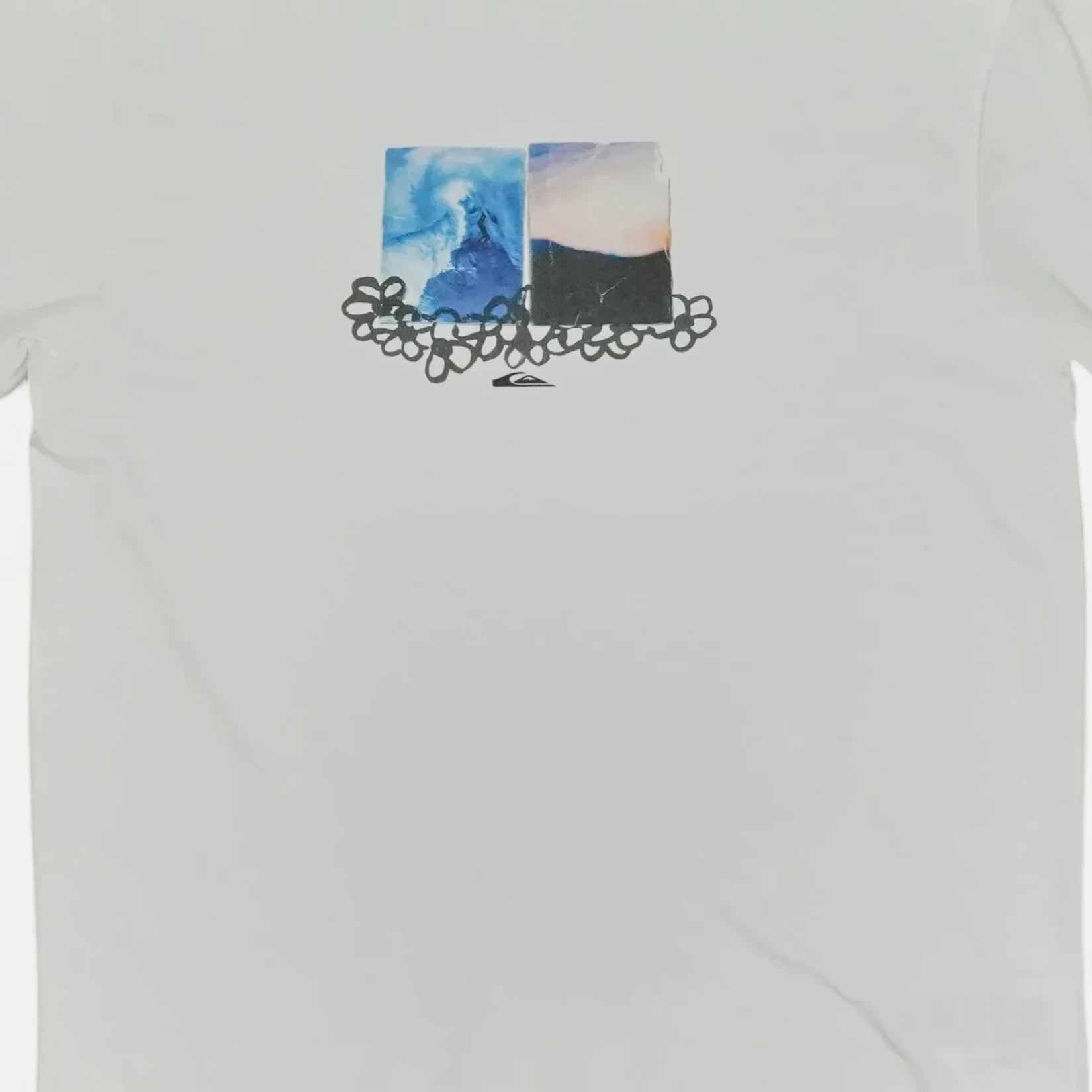 Vintage Quiksilver White T-shirt (M)