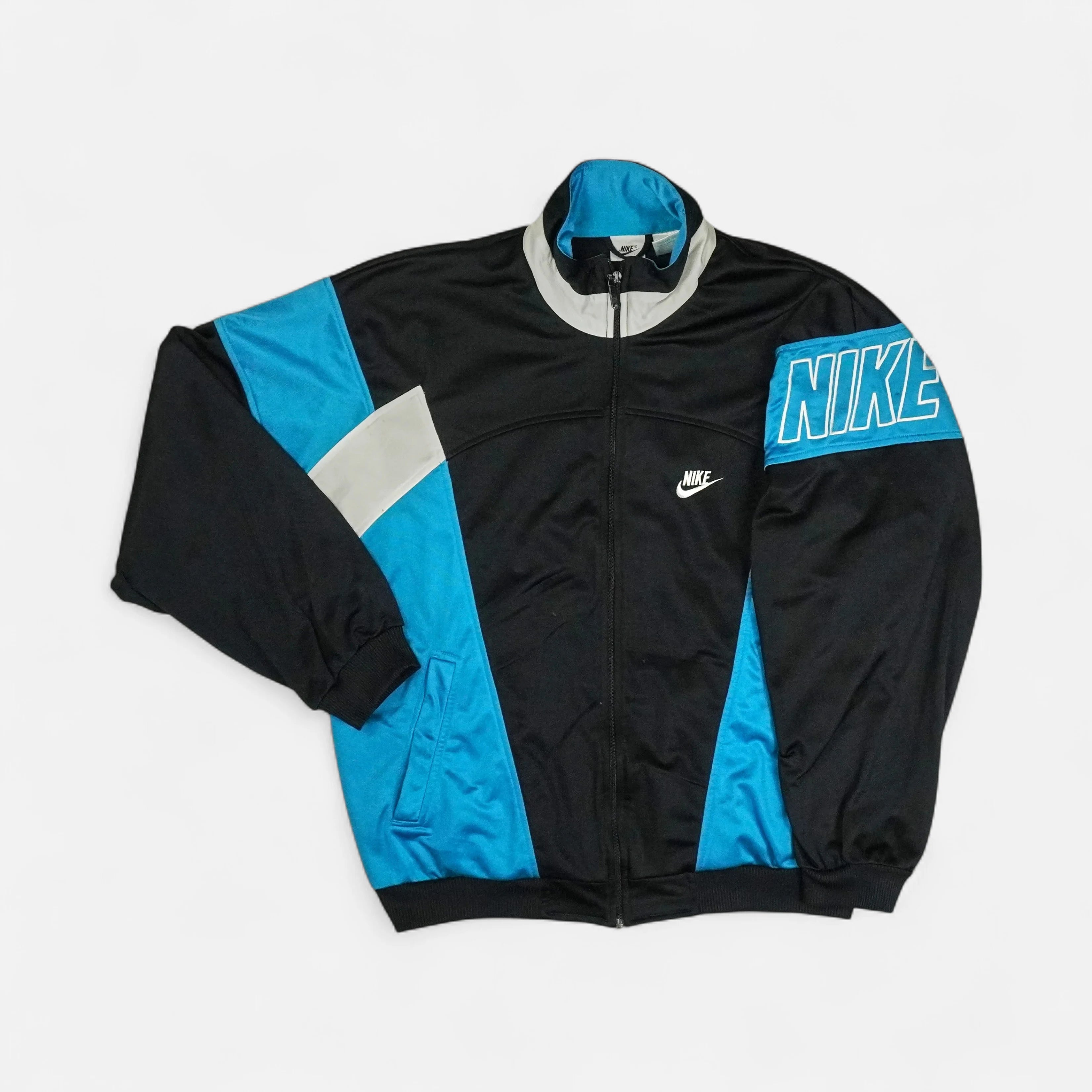 Vintage Nike Black Track Jacket (M)