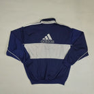 Vintage Adidas Navy Track Jacket (XL)