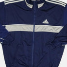 Vintage Adidas Navy Track Jacket (XL)