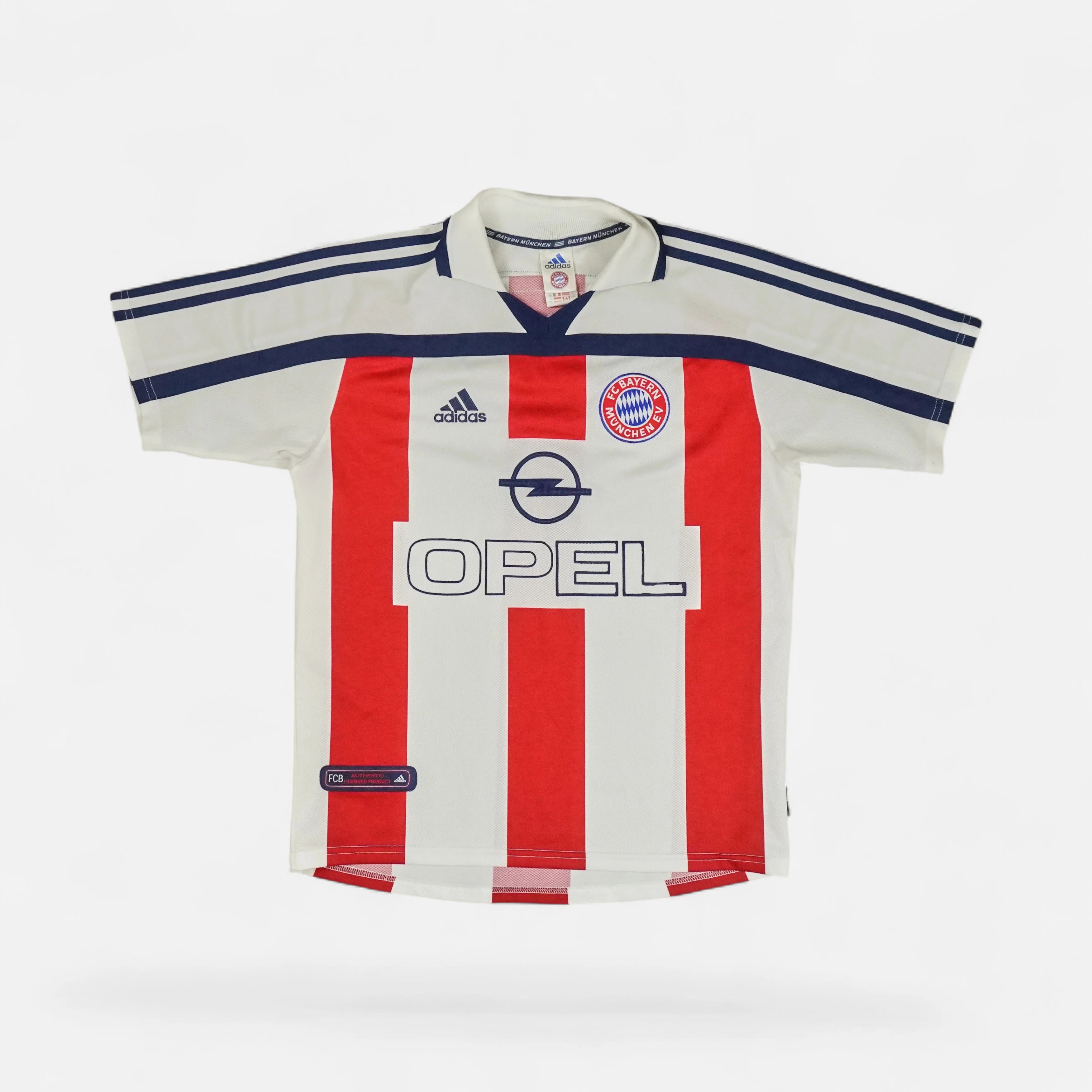 Vintage Adidas Red Bayern Munich Jersey (S)
