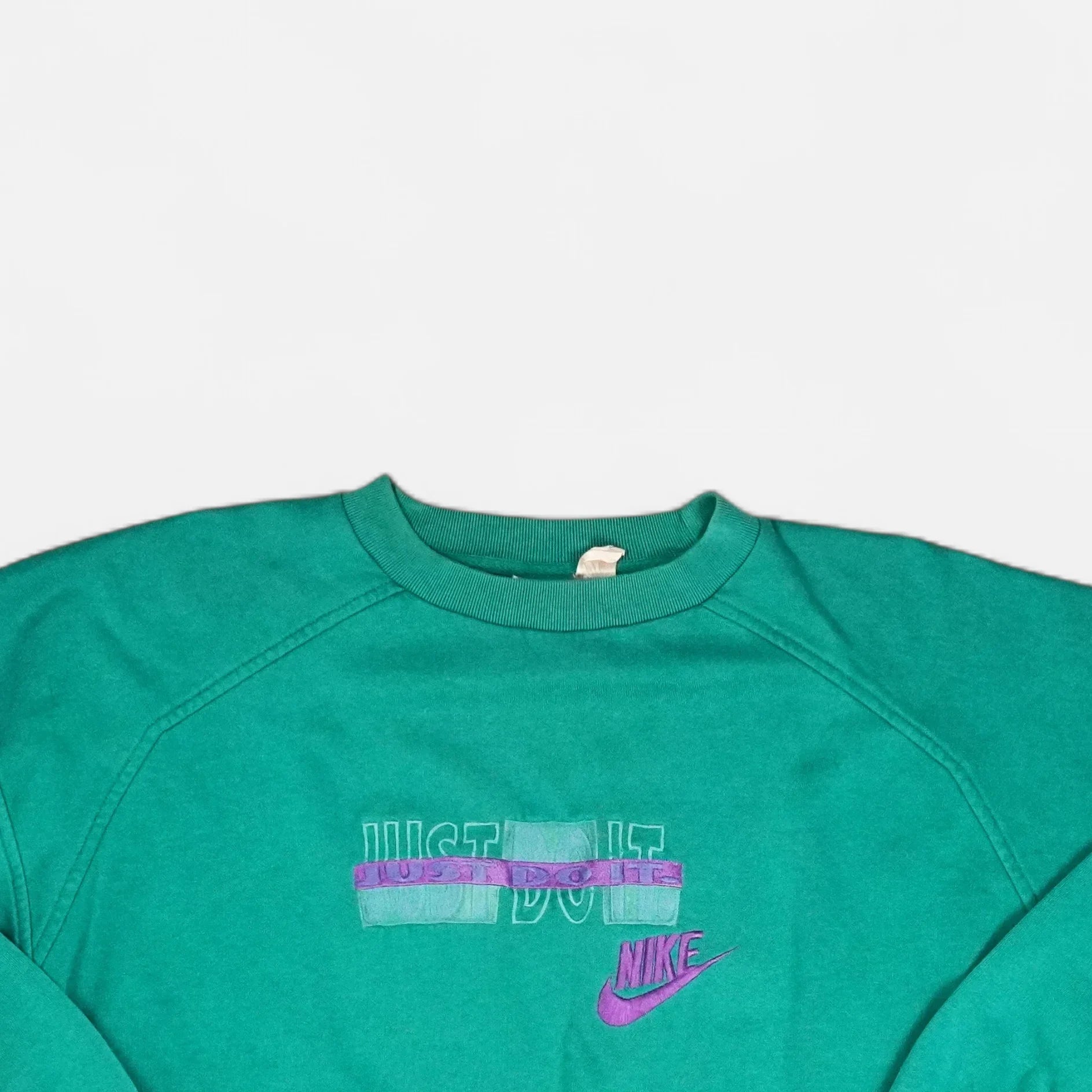 Vintage Nike Green Sweatshirt (XL)