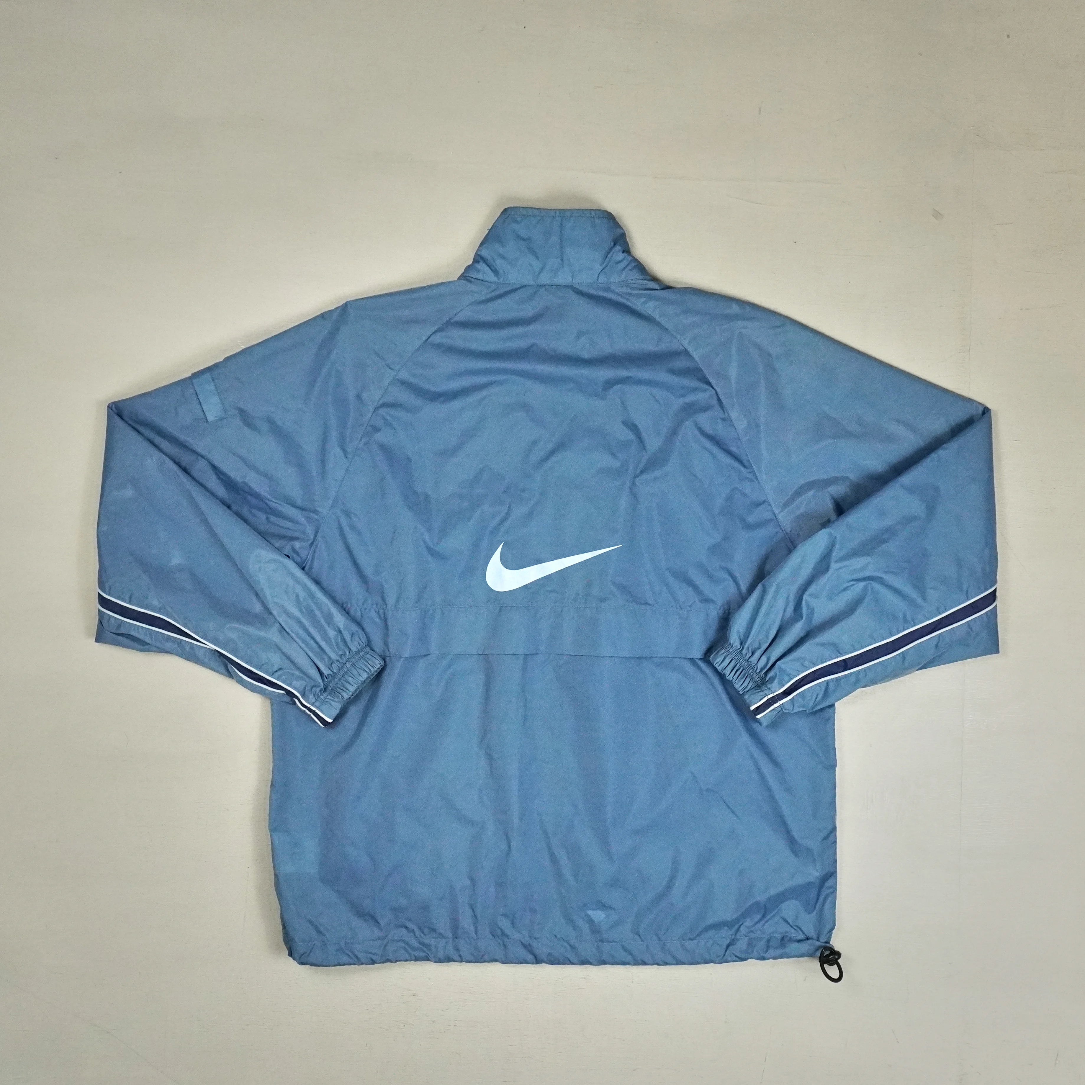 Vintage Nike Blue Windbreaker Jacket (S)