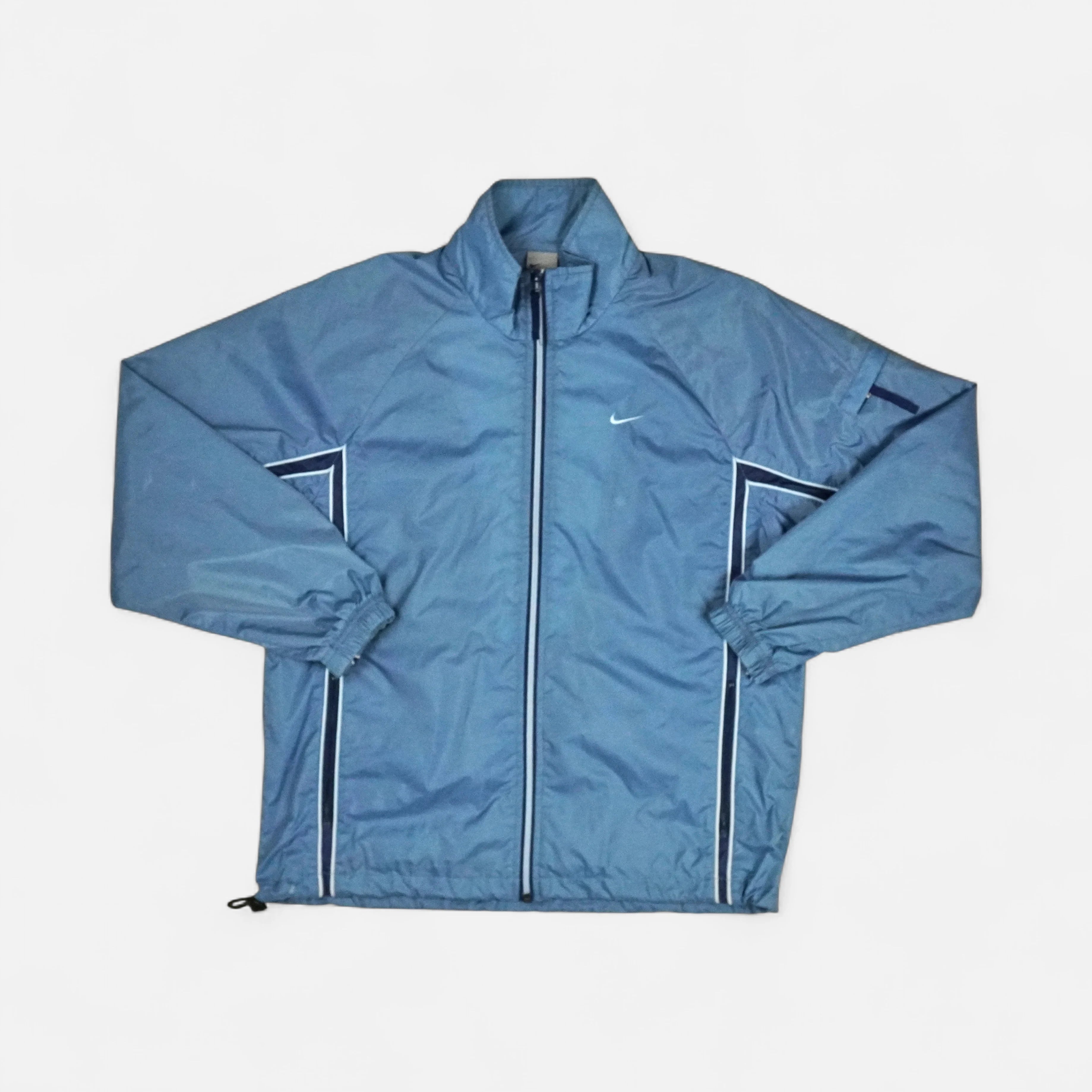 Vintage Nike Blue Windbreaker Jacket (S)