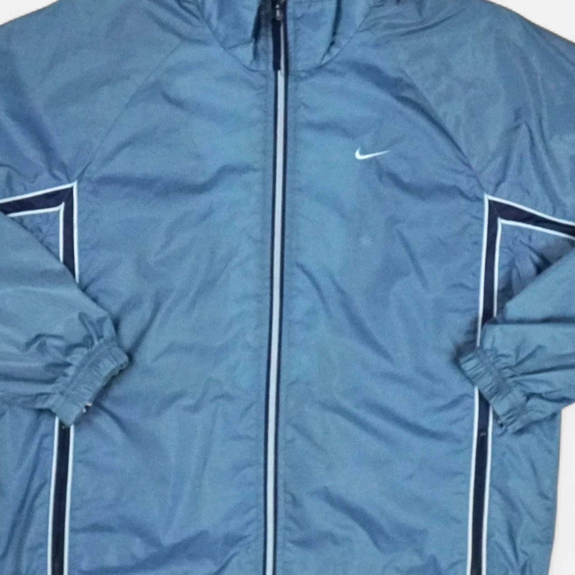 Vintage Nike Blue Windbreaker Jacket (S)