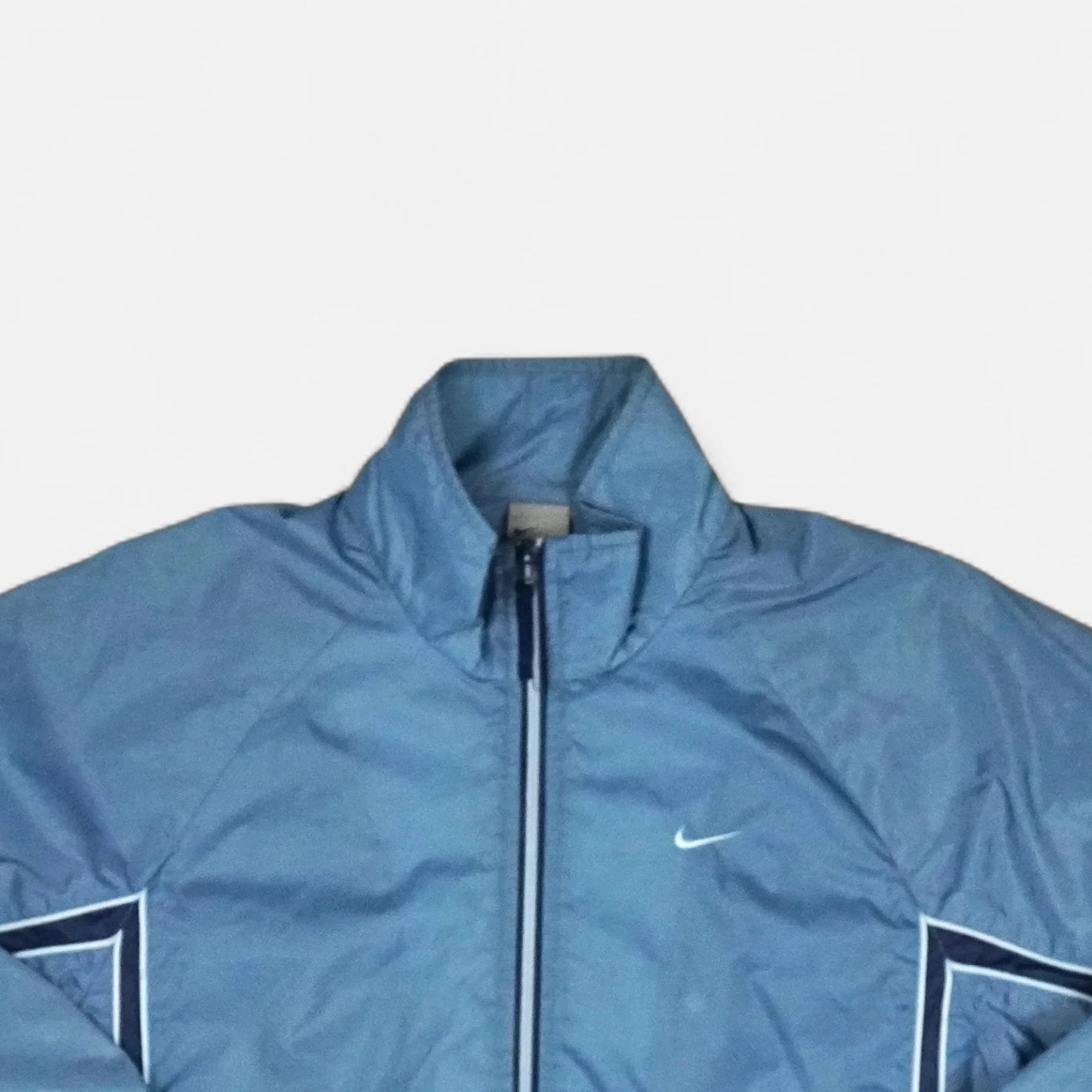Vintage Nike Blue Windbreaker Jacket (S)